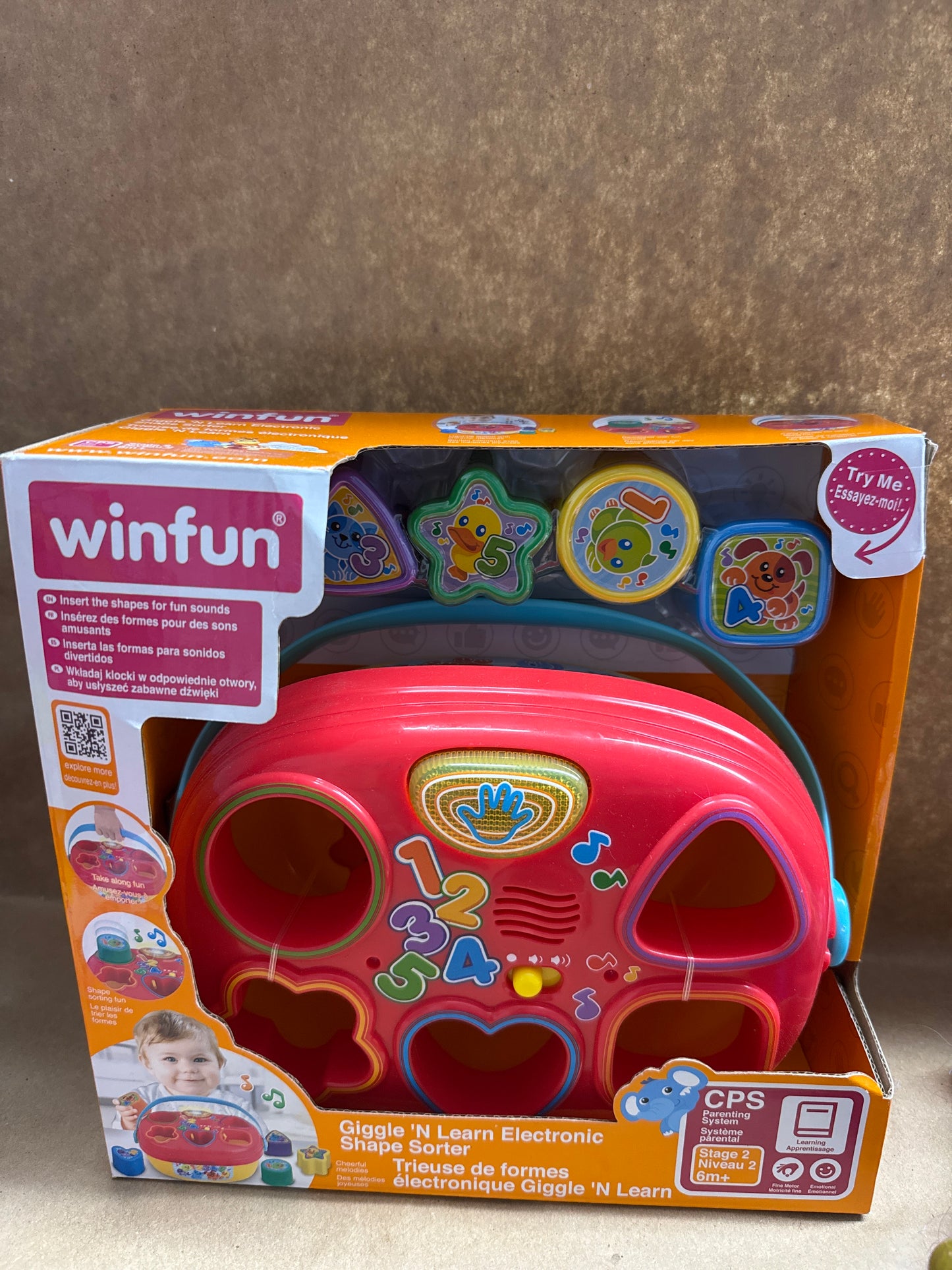 New Electronic Shape Sorter