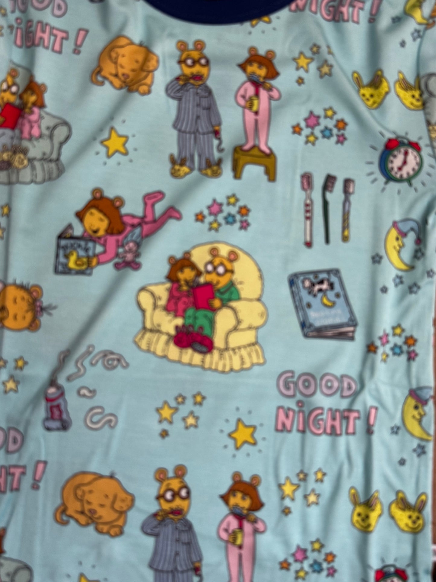 New Emerson & Friends Bamboo Arthur pj set
