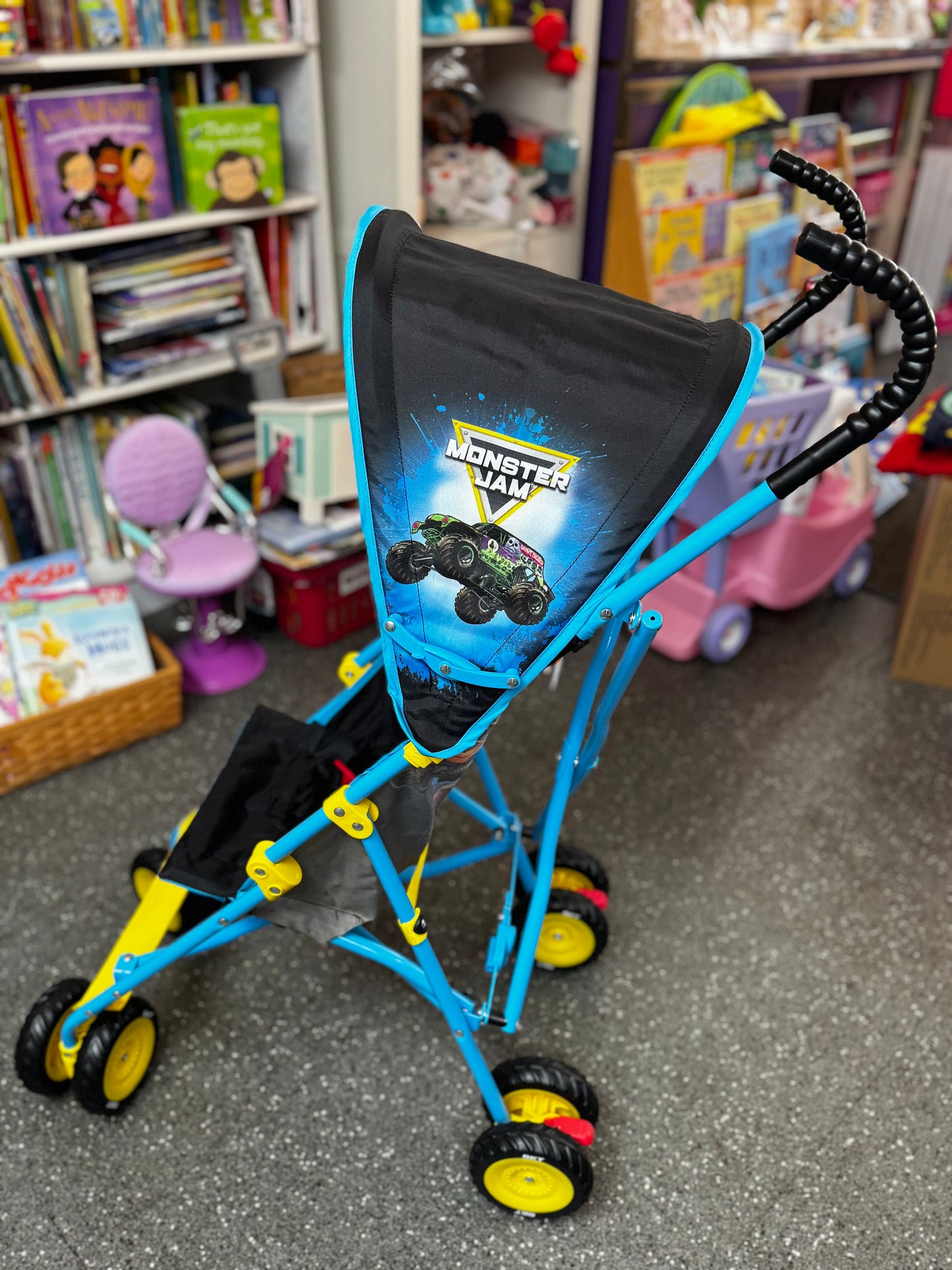 Pick up only~New Monster Jam Umbrella Stroller