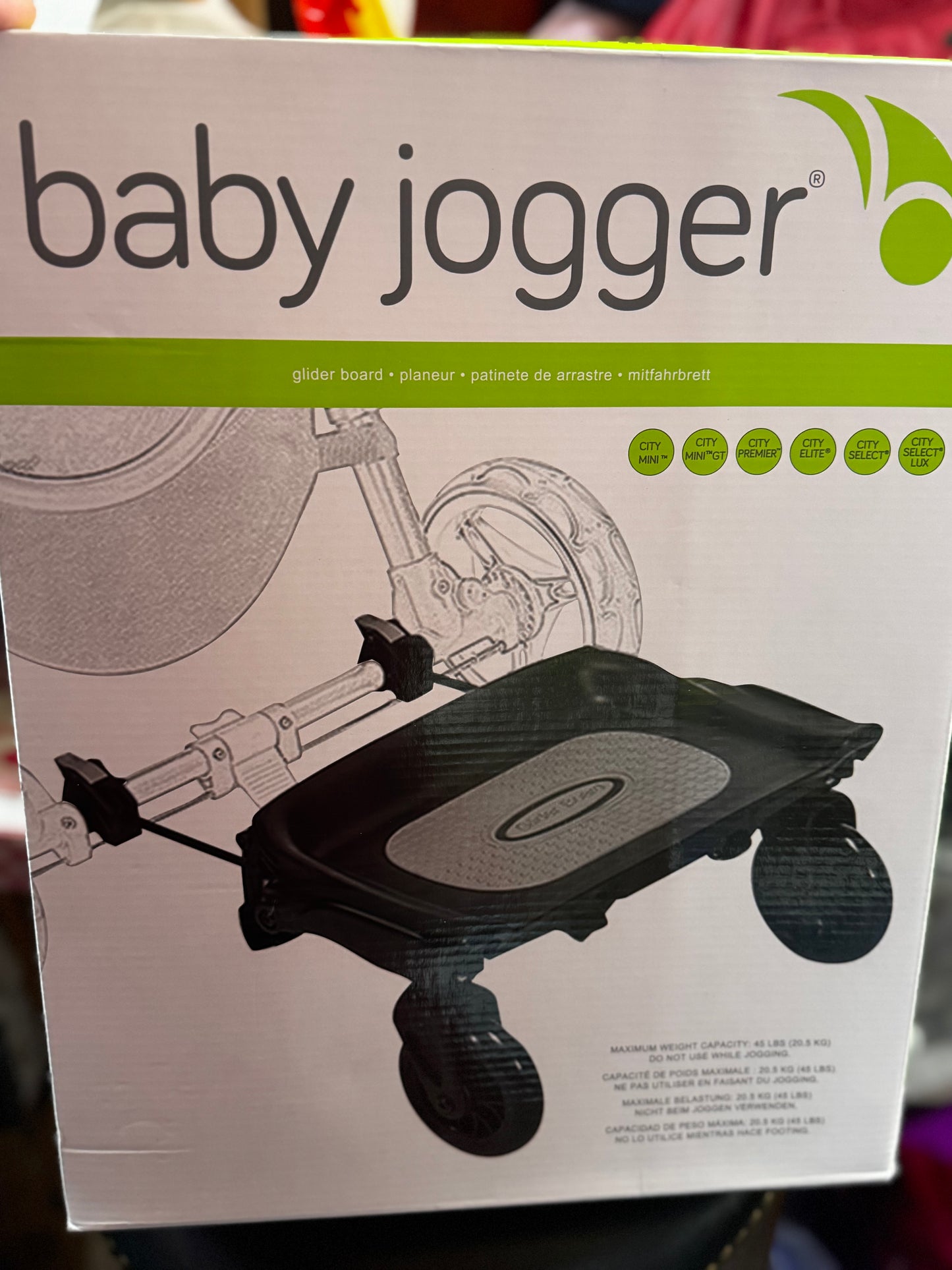 New Baby Jogger Glider Board (Pick up only)