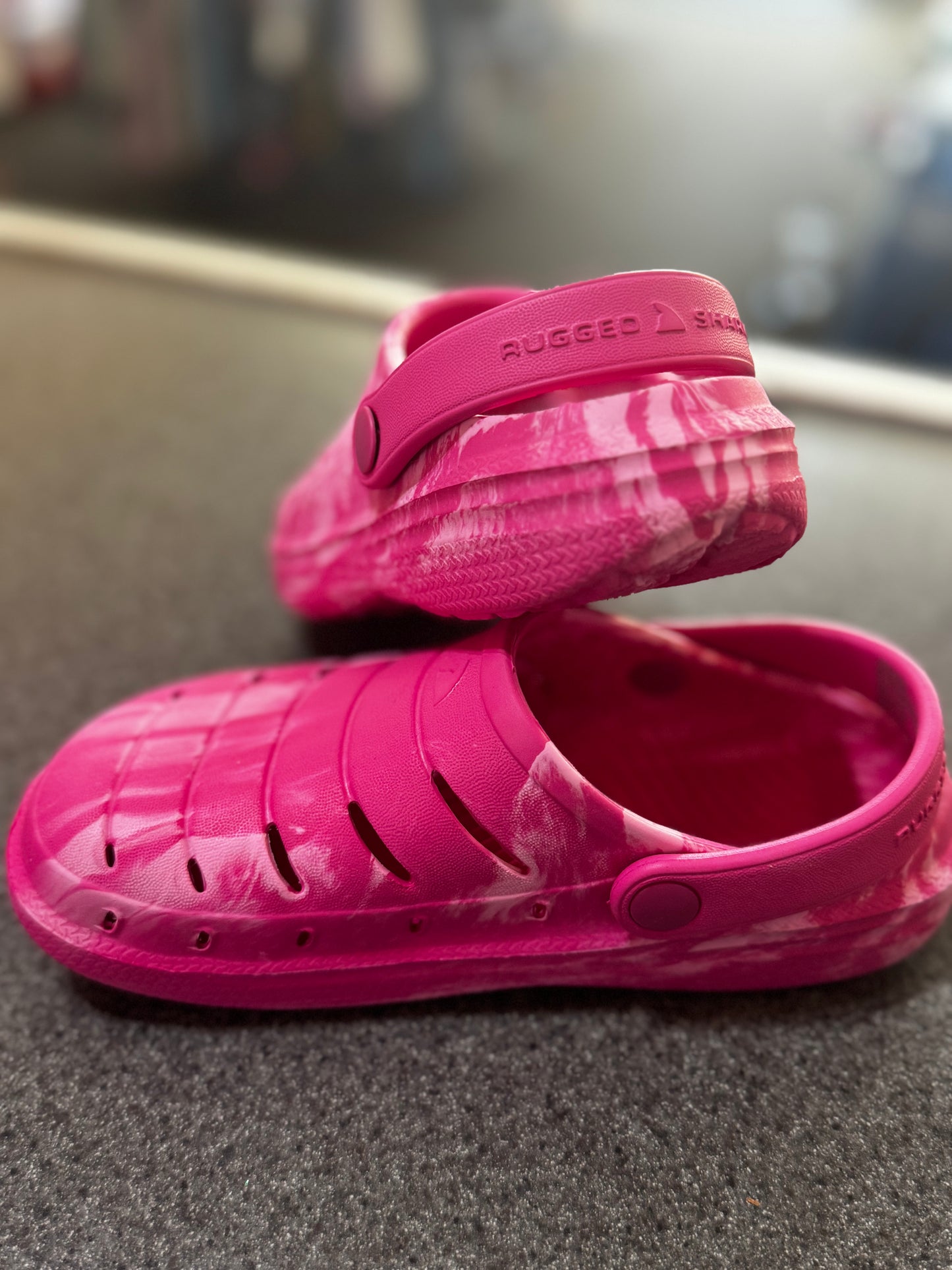 Size 12 Rugged Shark EVA molded clogs