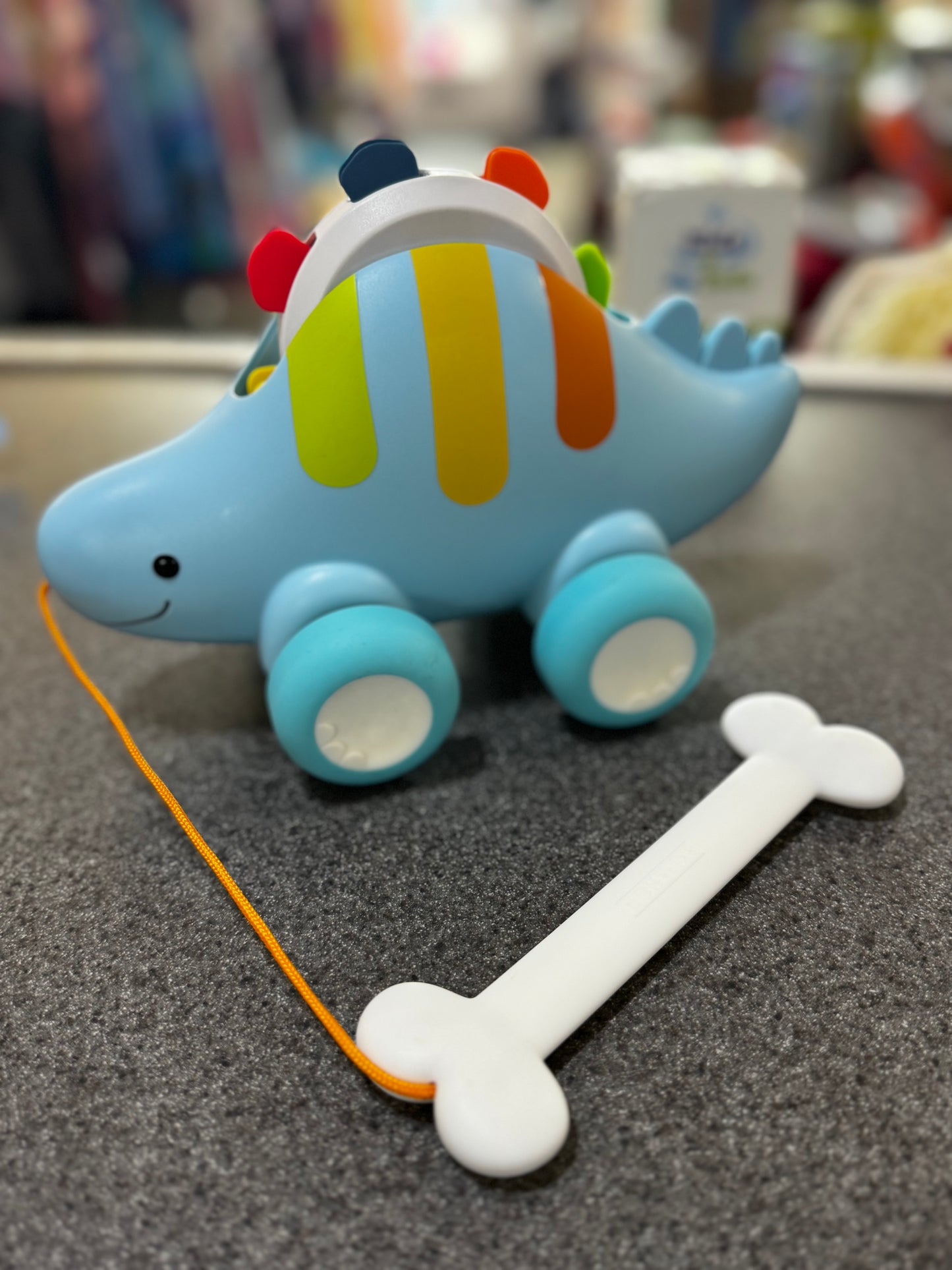 Skip Hop Explore & More Dinosaur 3-in-1 Musical Pull Toy