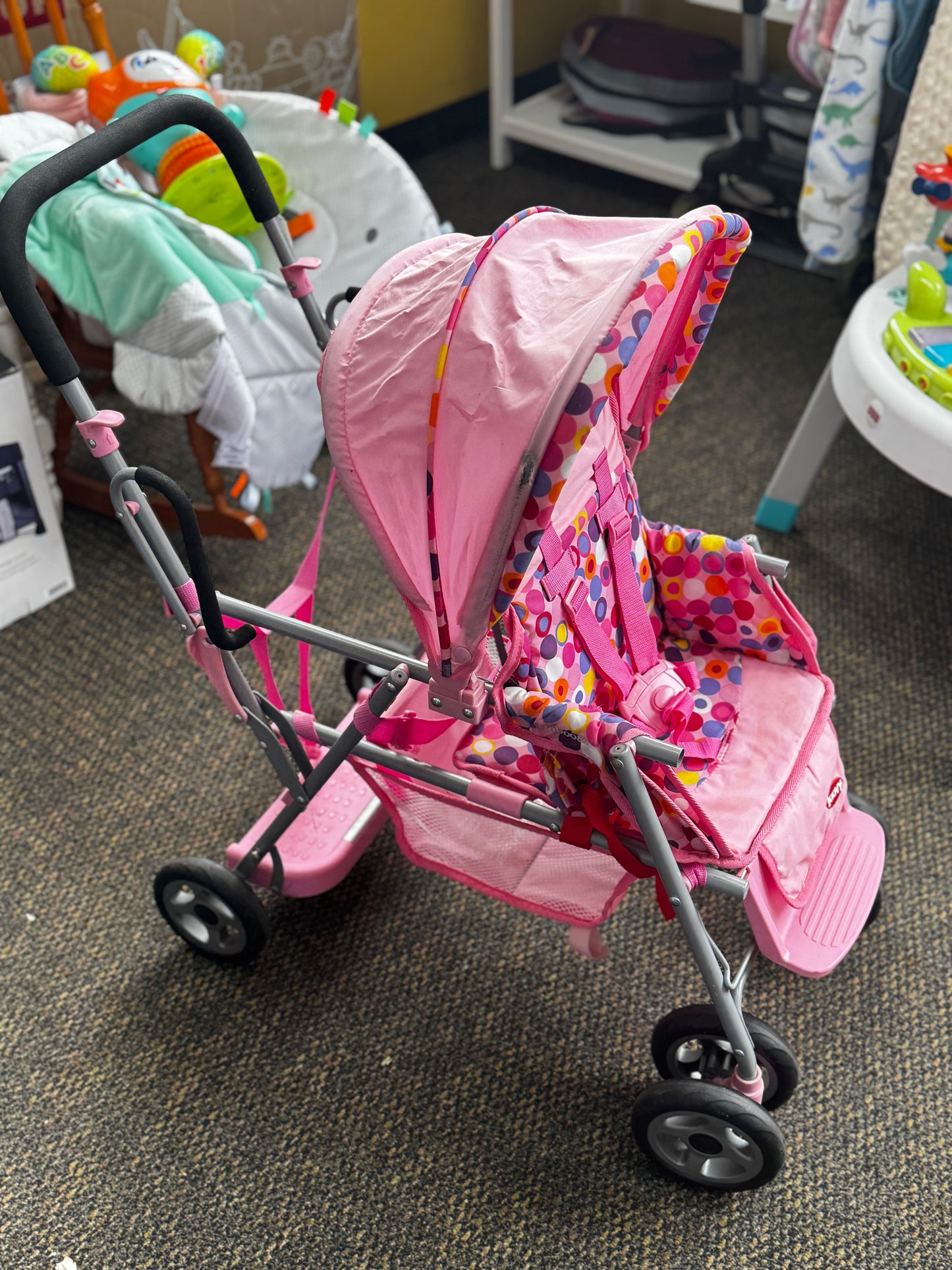 Pick up only~ Joovy Baby Doll Caboose Tandem Stroller