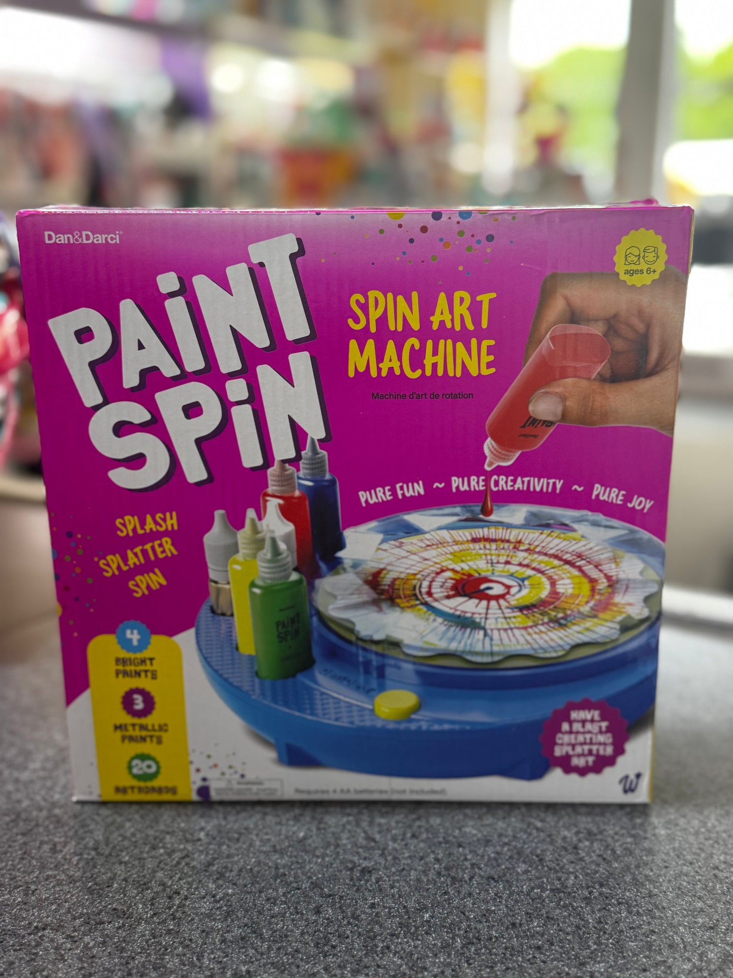 New Dan&Darci Spin Art Machine Kit