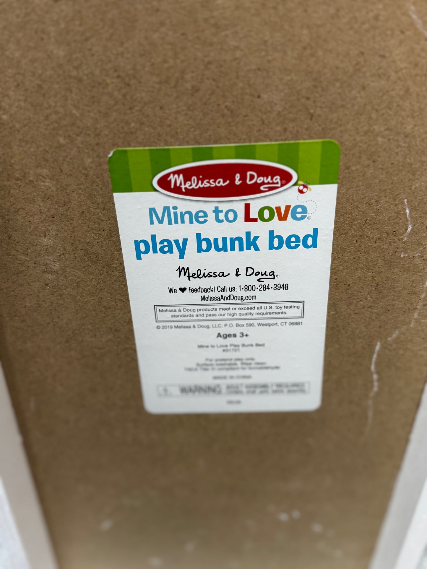 Melissa & Doug Doll Bed