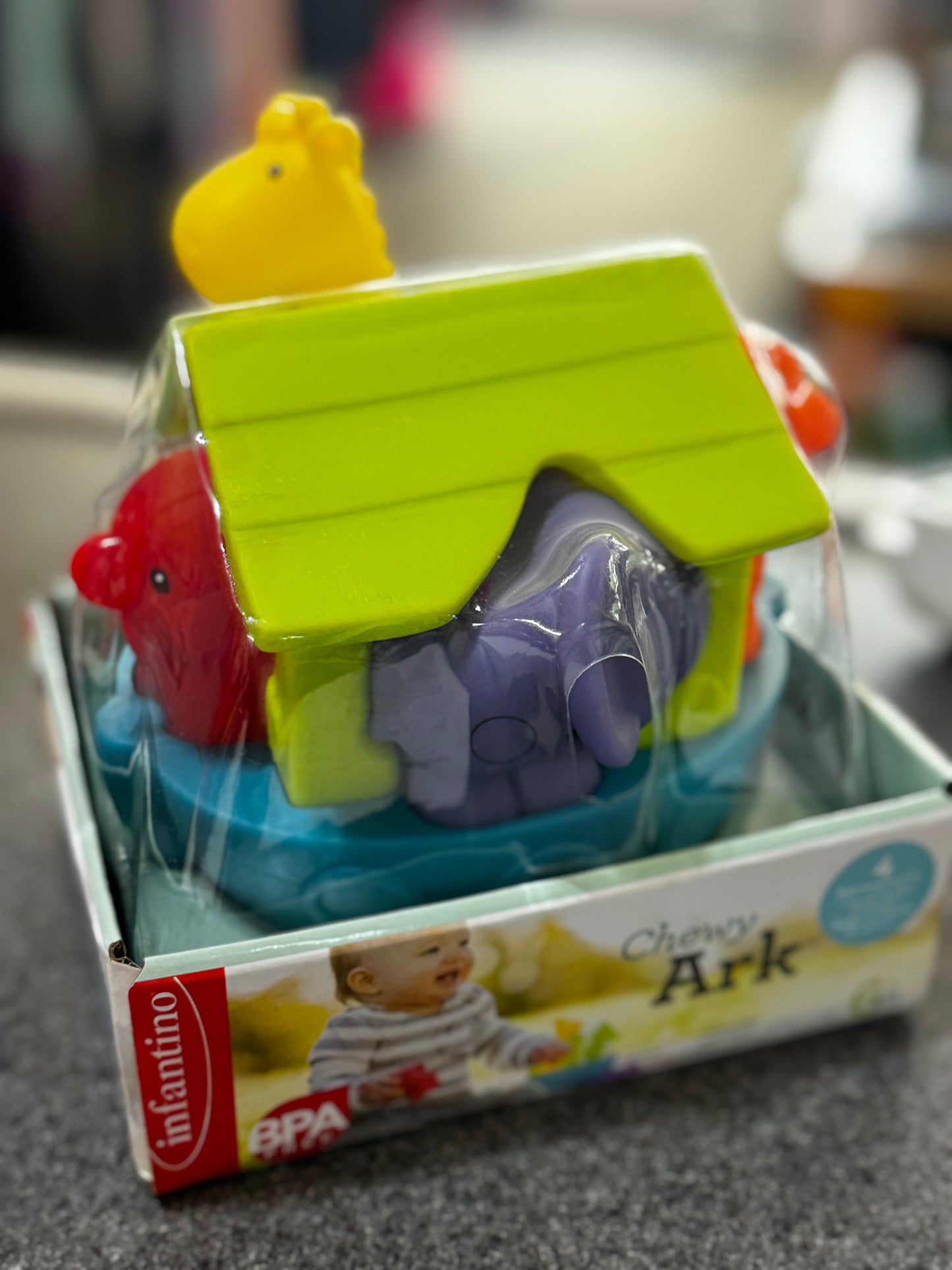New Infantino Chewy Ark Toy