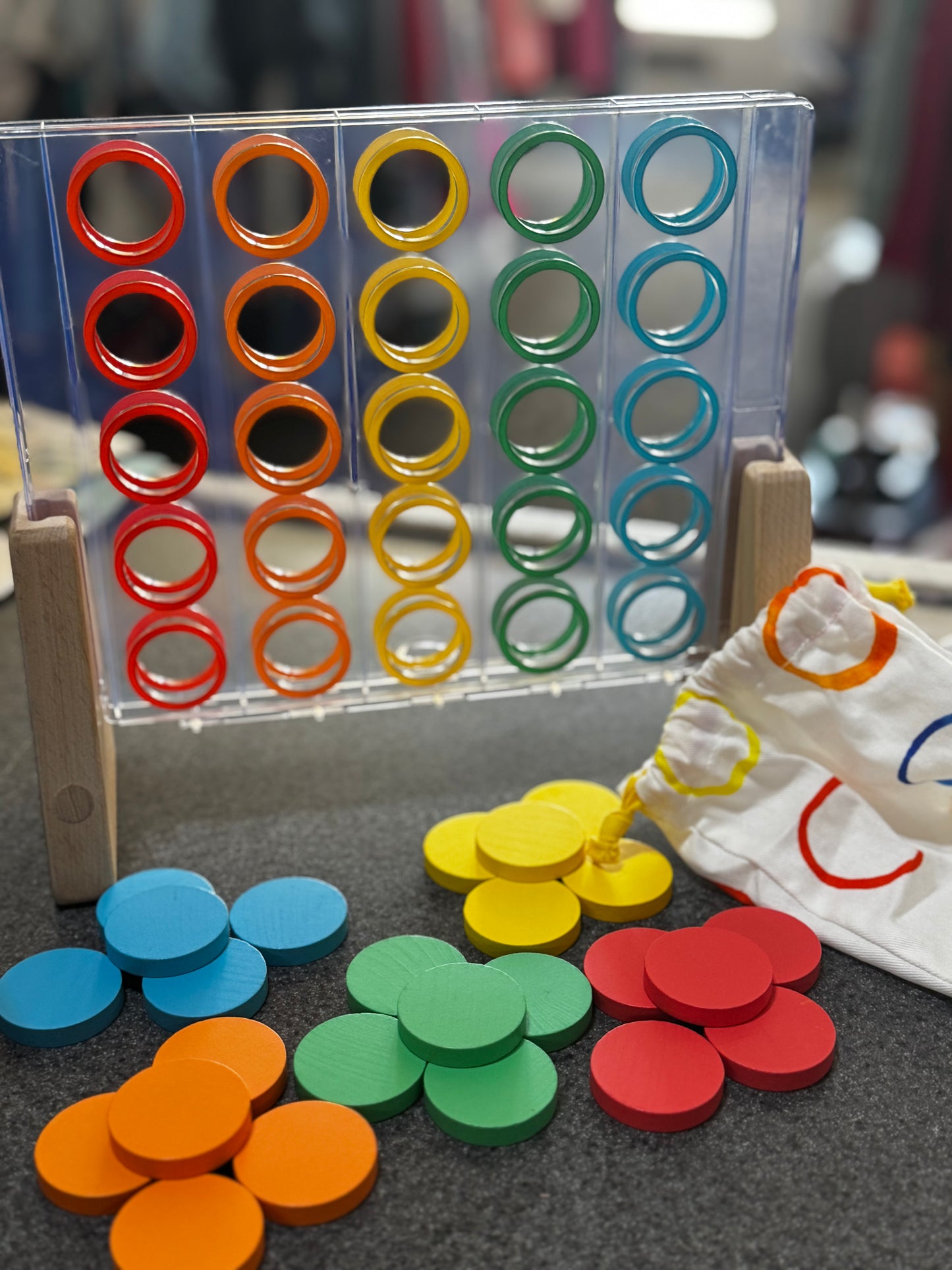 Lovevery Drop & Match Dot Catcher educational toy set