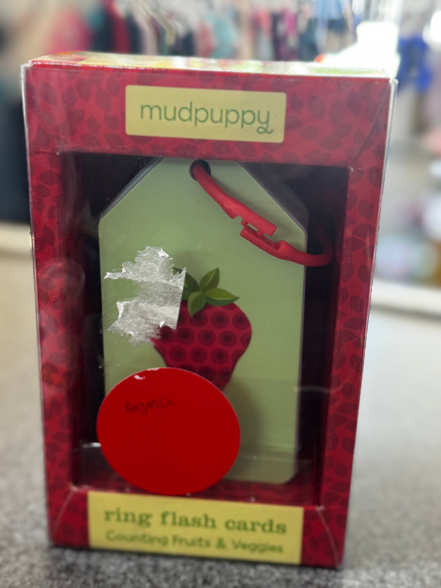 New Mudpuppy Counting & Math Ring Flash Cards