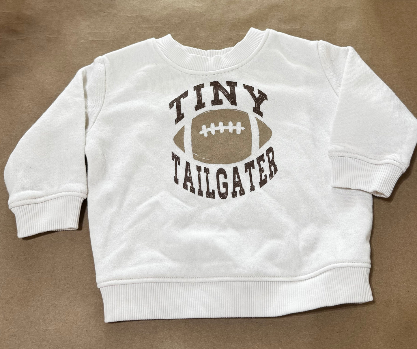 Football “Tiny TailGater” Sweatshirt 3m
