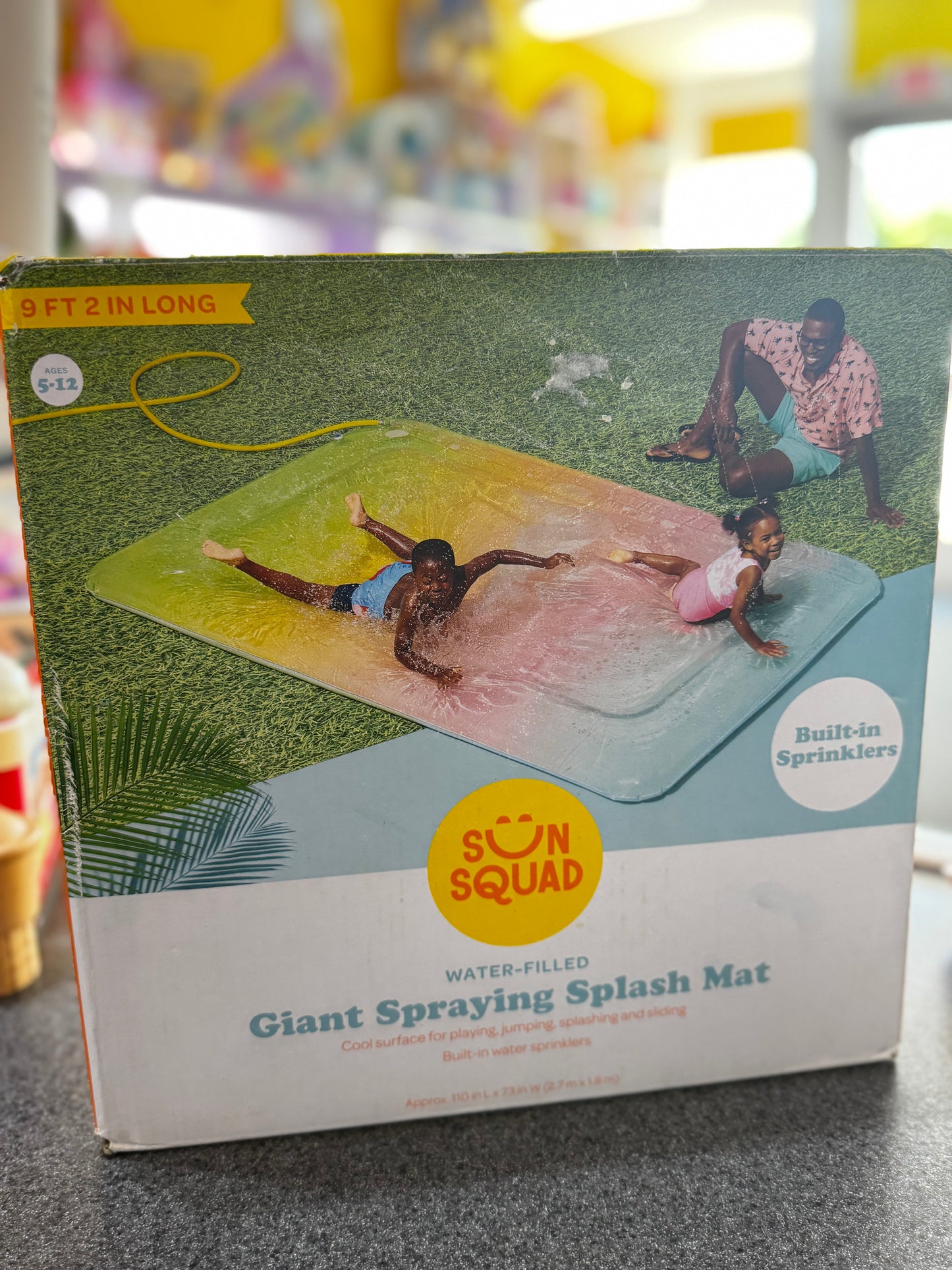 Pick up only Sun Squad Outdoor Giant Spraying Splash Mat