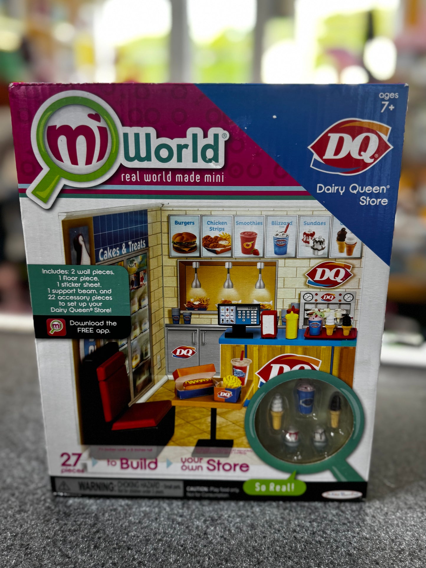 Mi World Build your own store Dairy Queen Build a Bear Workshop