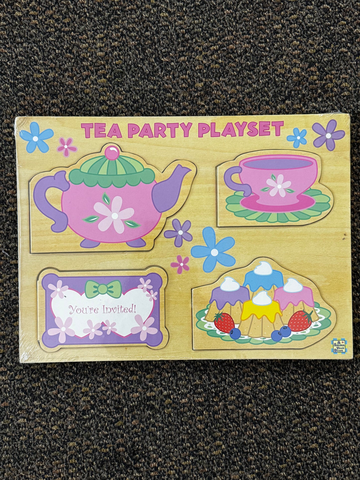 New wooden Tea Party Puzzle