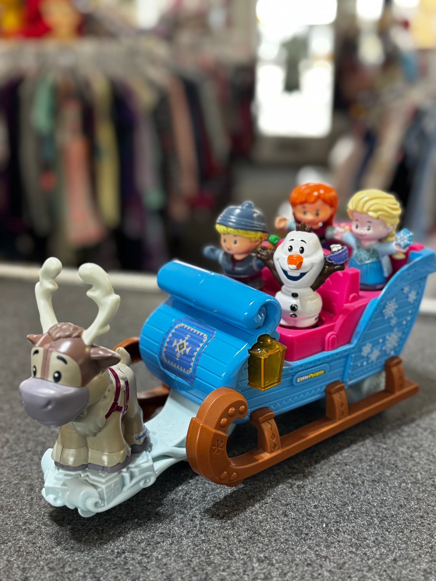 Fisher-Price Disney Frozen Kristoff's Sleigh with Little People