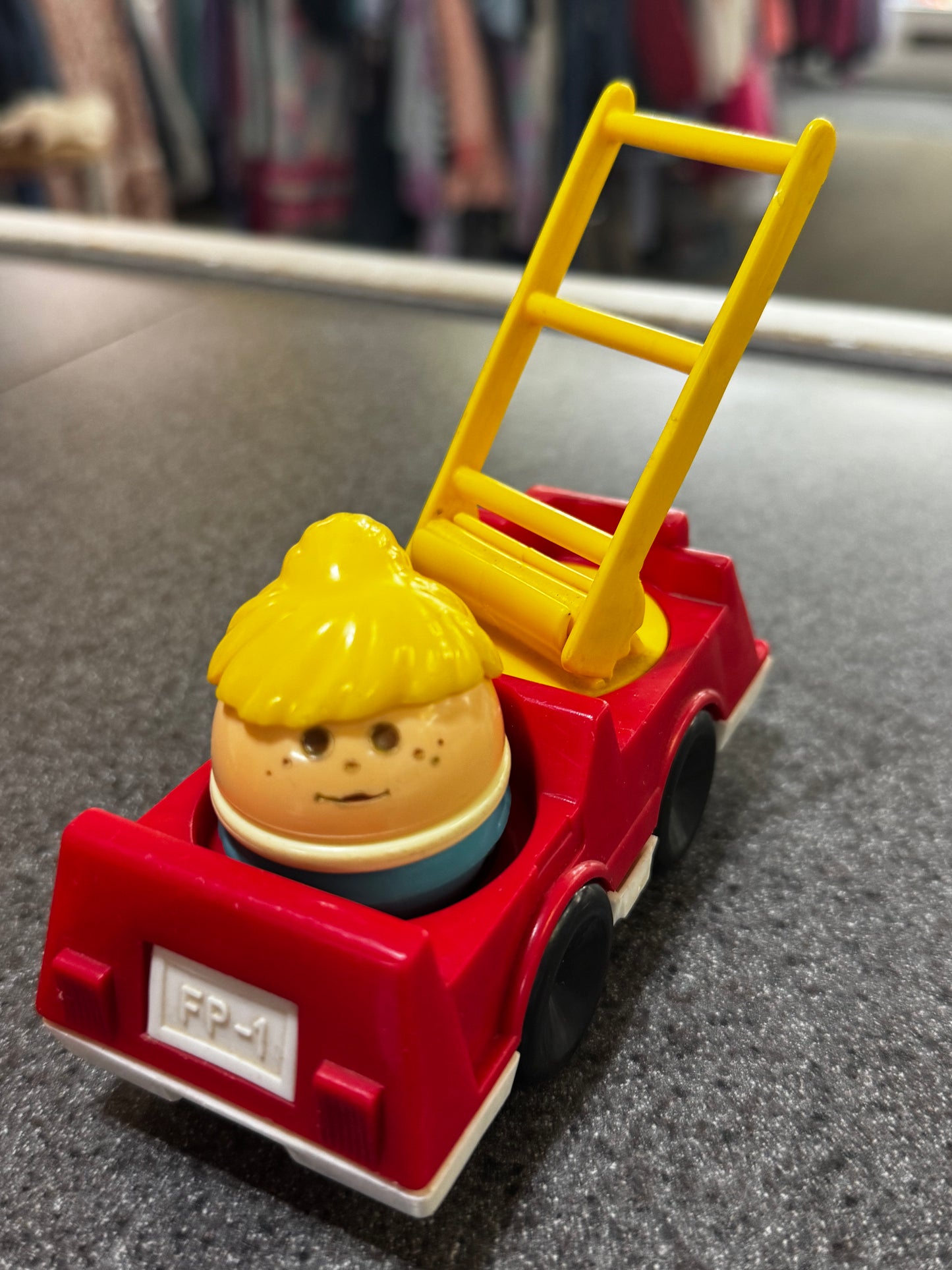 Vintage Little People vehicles