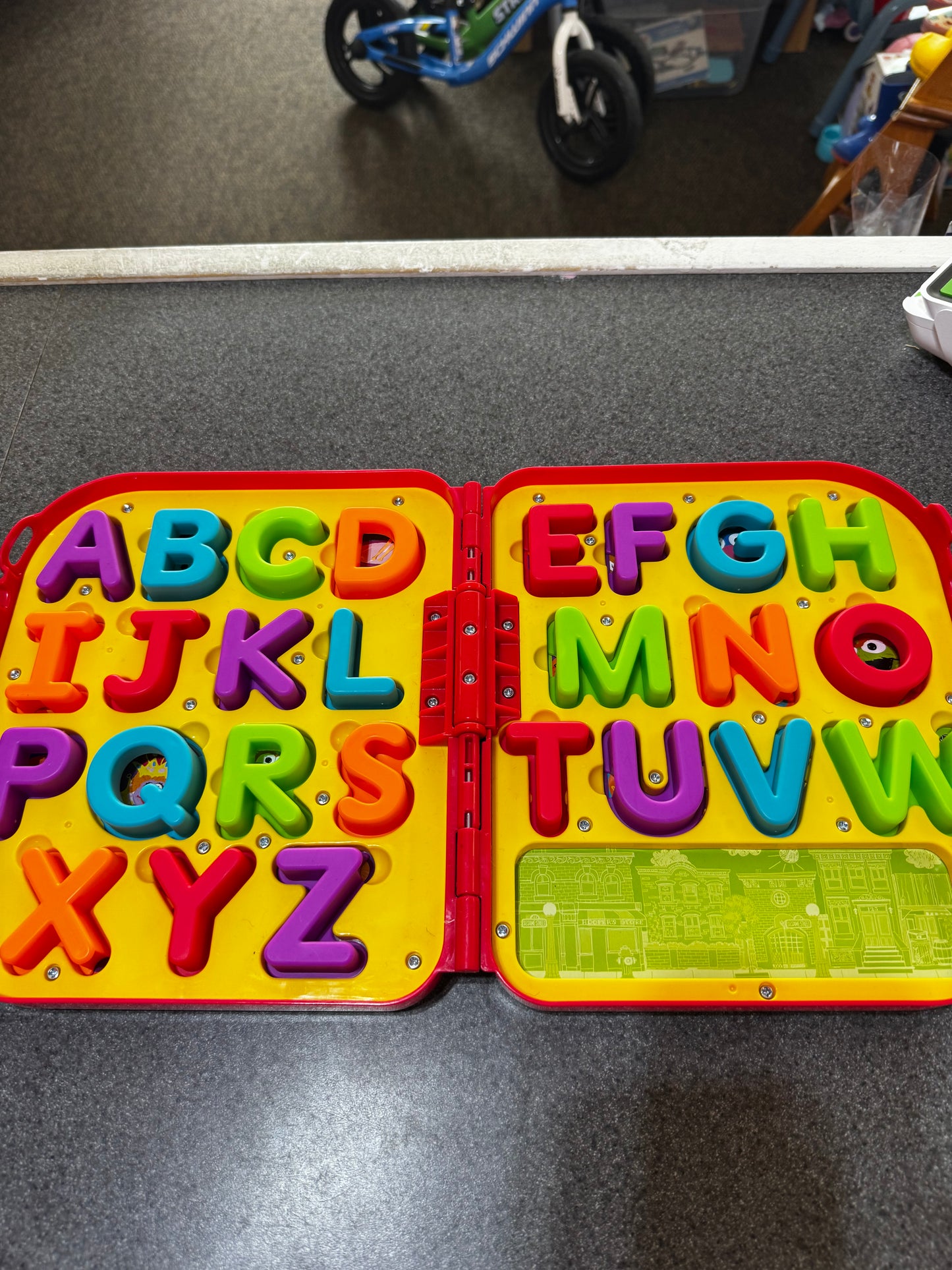 Sesame Street Carry case letters/numbers