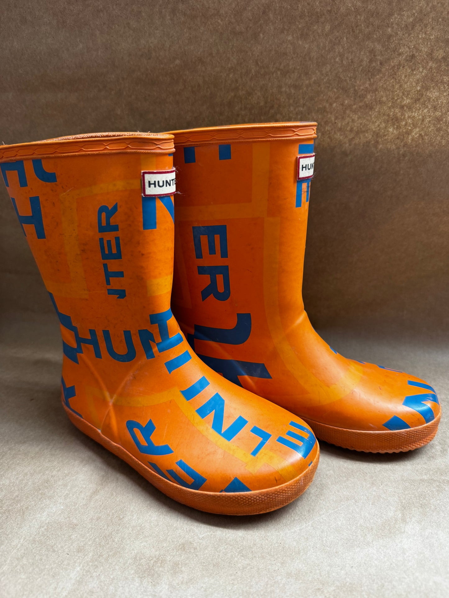 Size 12 Hunter Orange Rain Boot