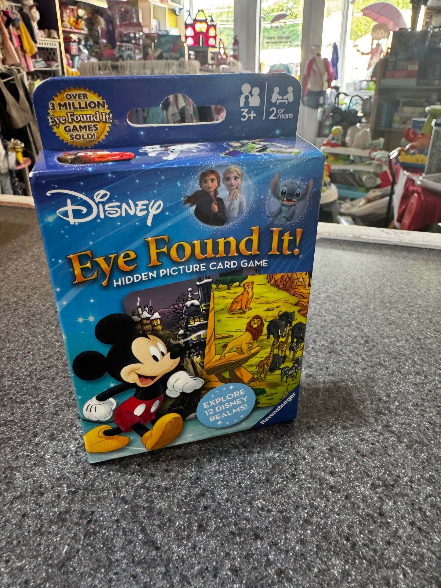 Ravensburger Eye Found It! World of Disney Card Game - Fun and Educational Spot It