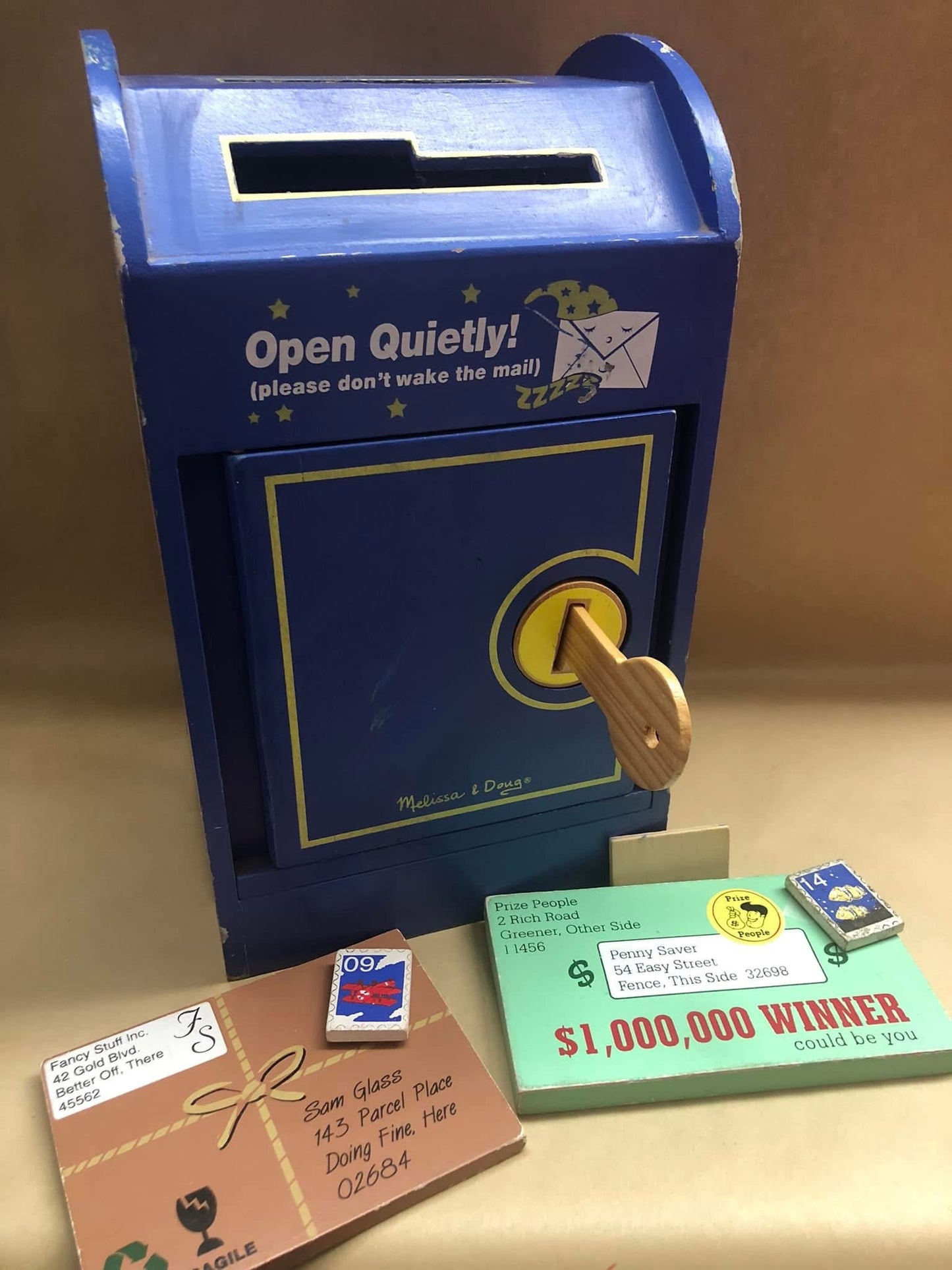 Melissa and Doug Mail Box (wood)