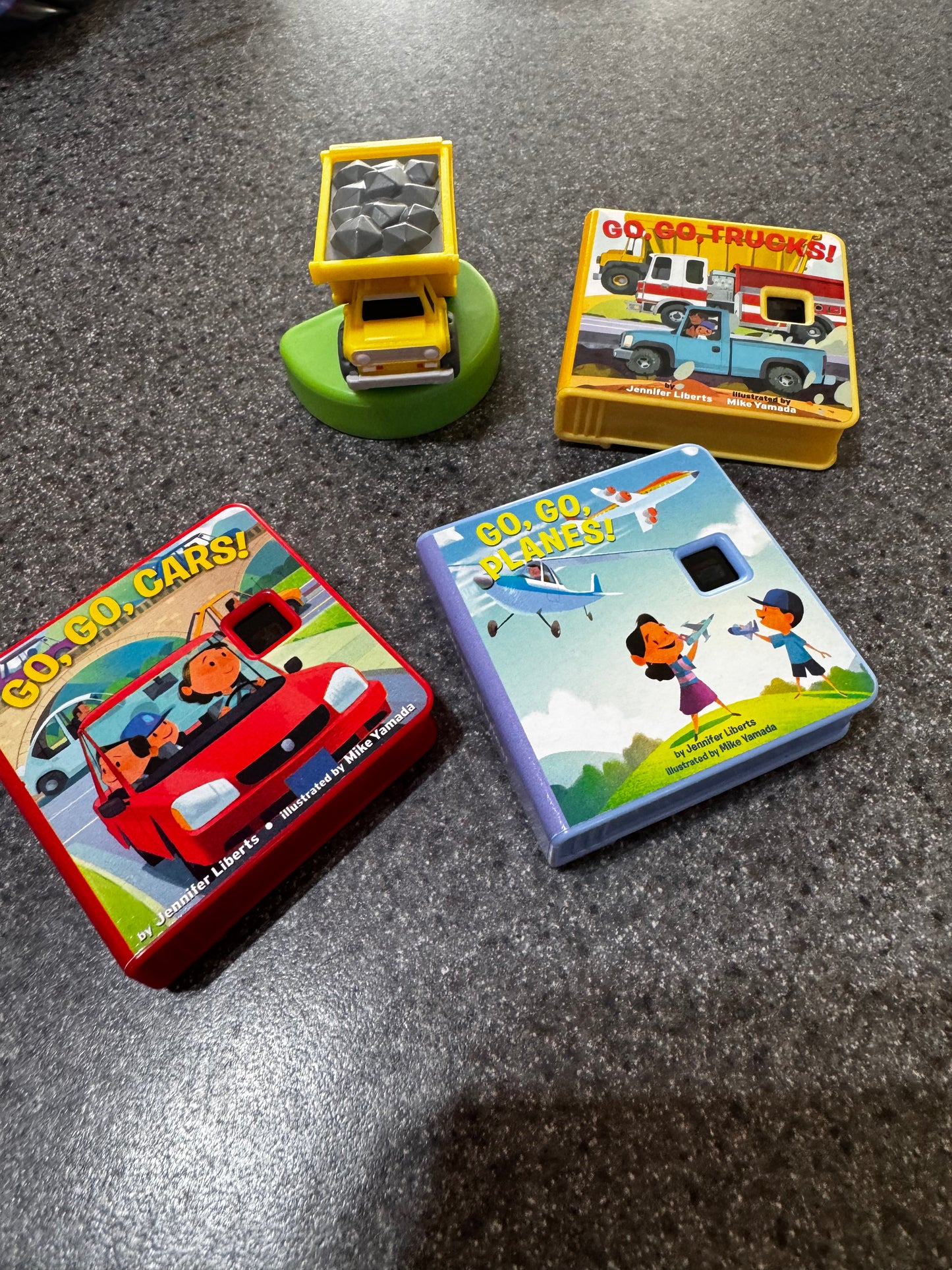 Go go trucks book settle tikes