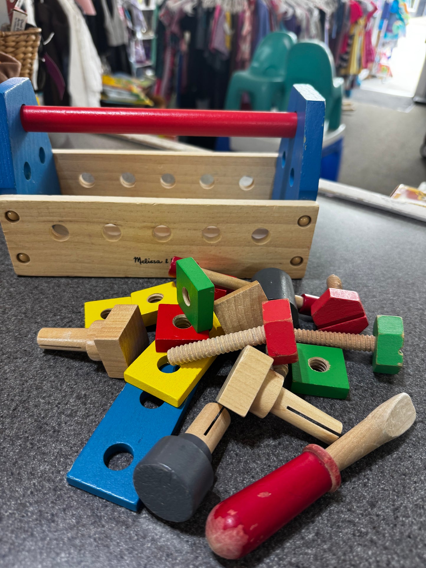 Melissa & Doug Wooden Tool Set