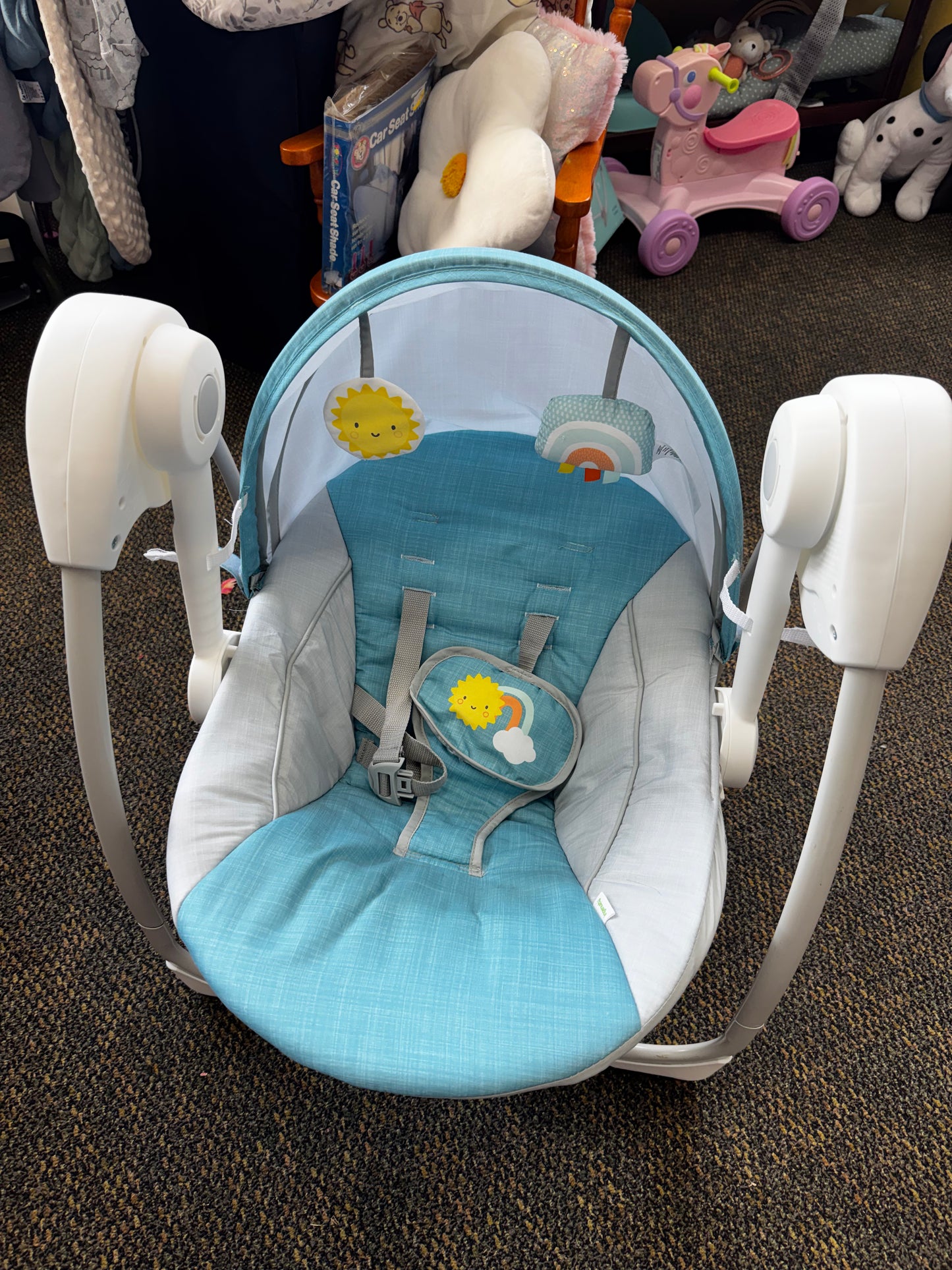 Pick up only ~ Ingenuity Sun Valley Canopy Portable Swing