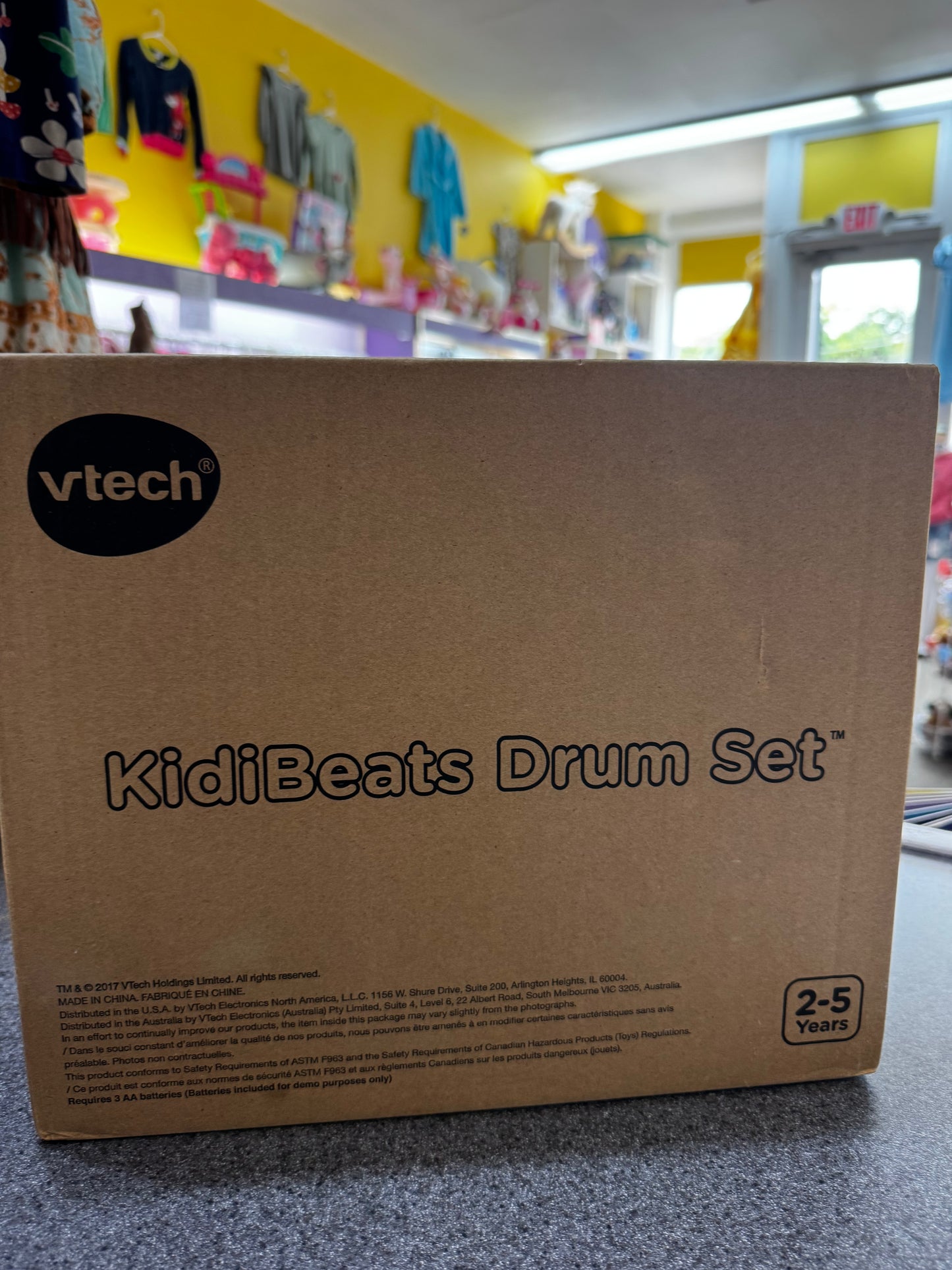 New~ boxed VTech KidiBeats Drum Set