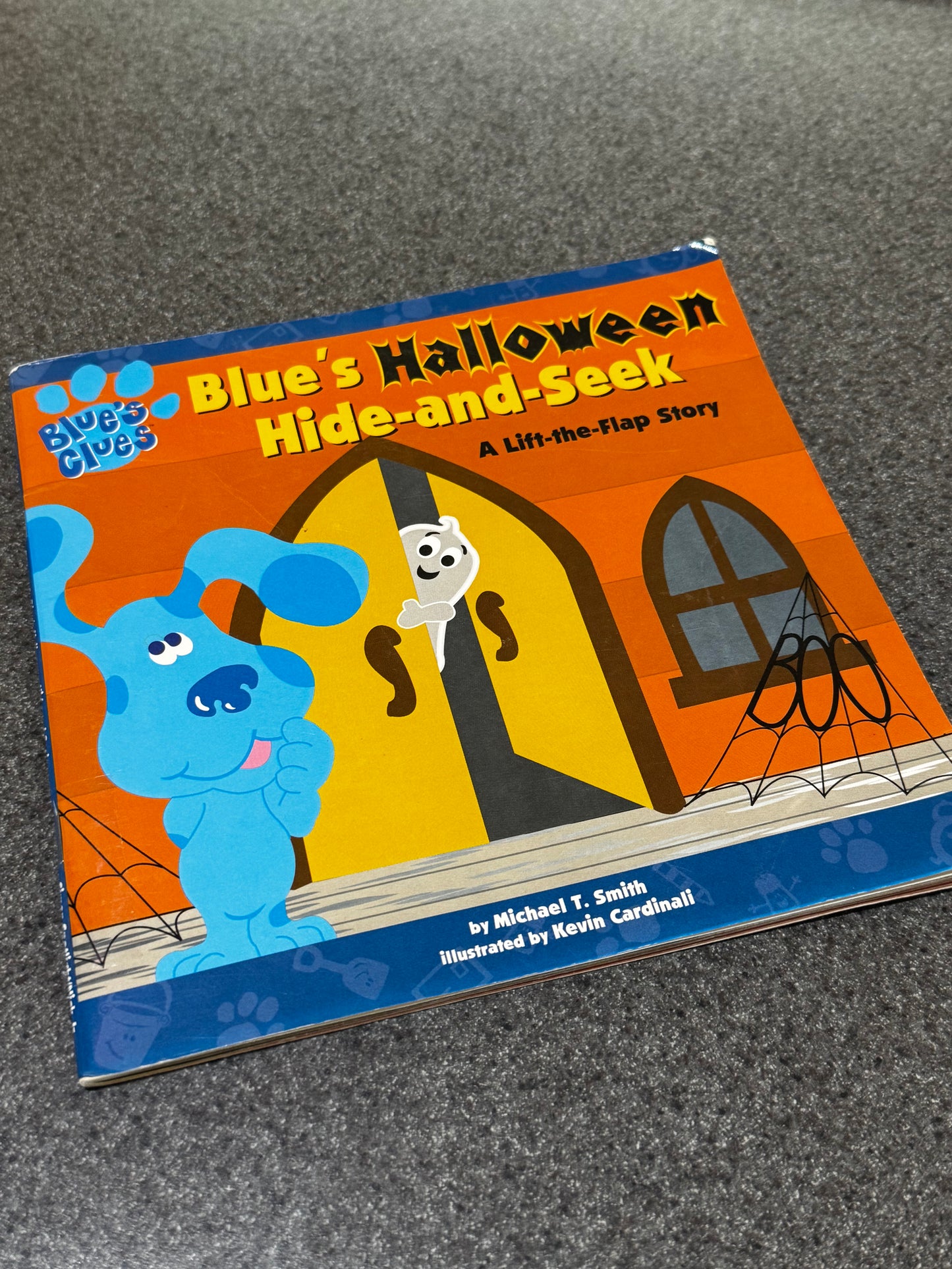 Vintage~ Blues Clue’s Halloween Hide -and-Seek Book