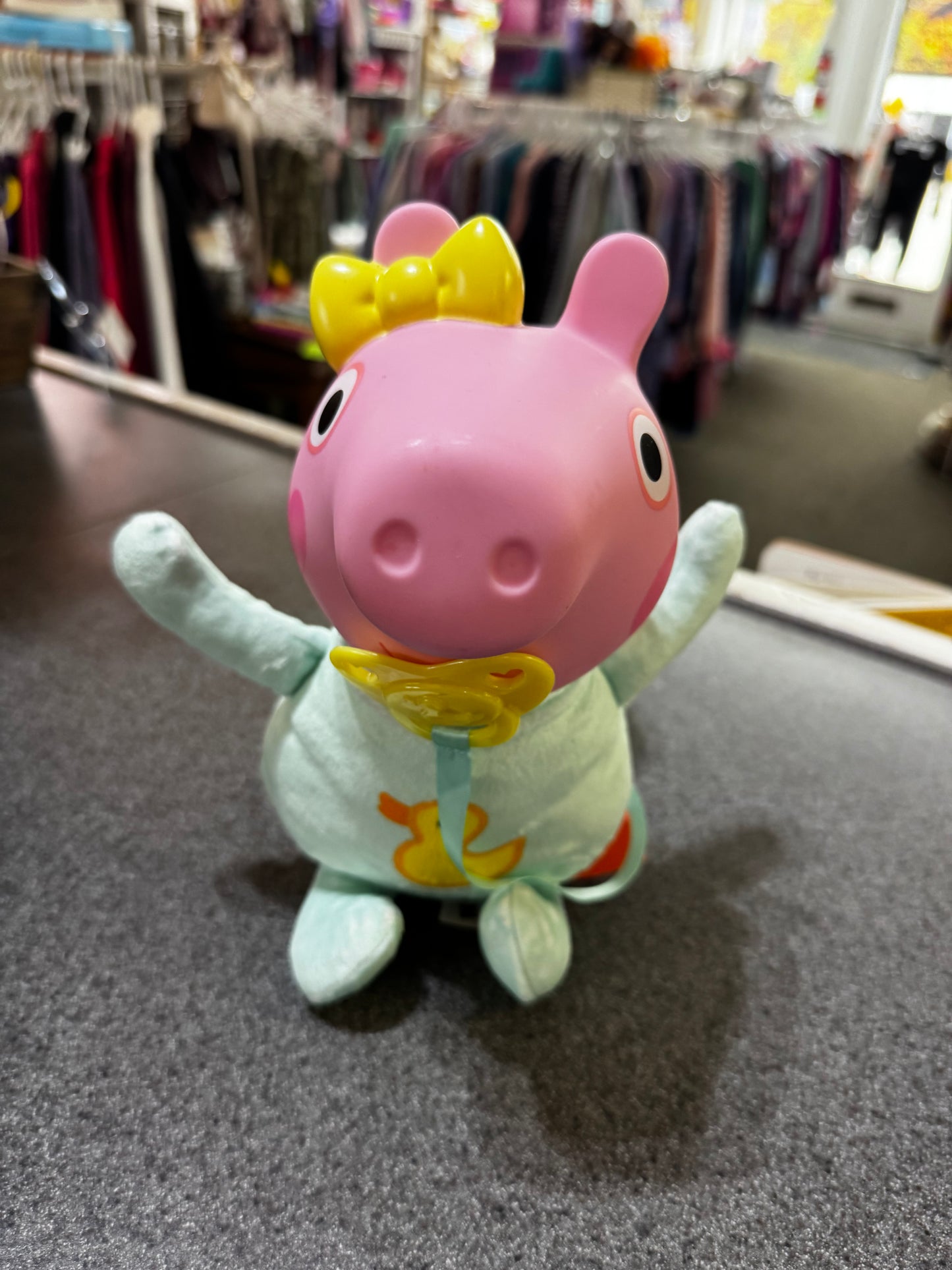 Peppa Pig Oinks + Snuggles Baby Evie Interactive Doll