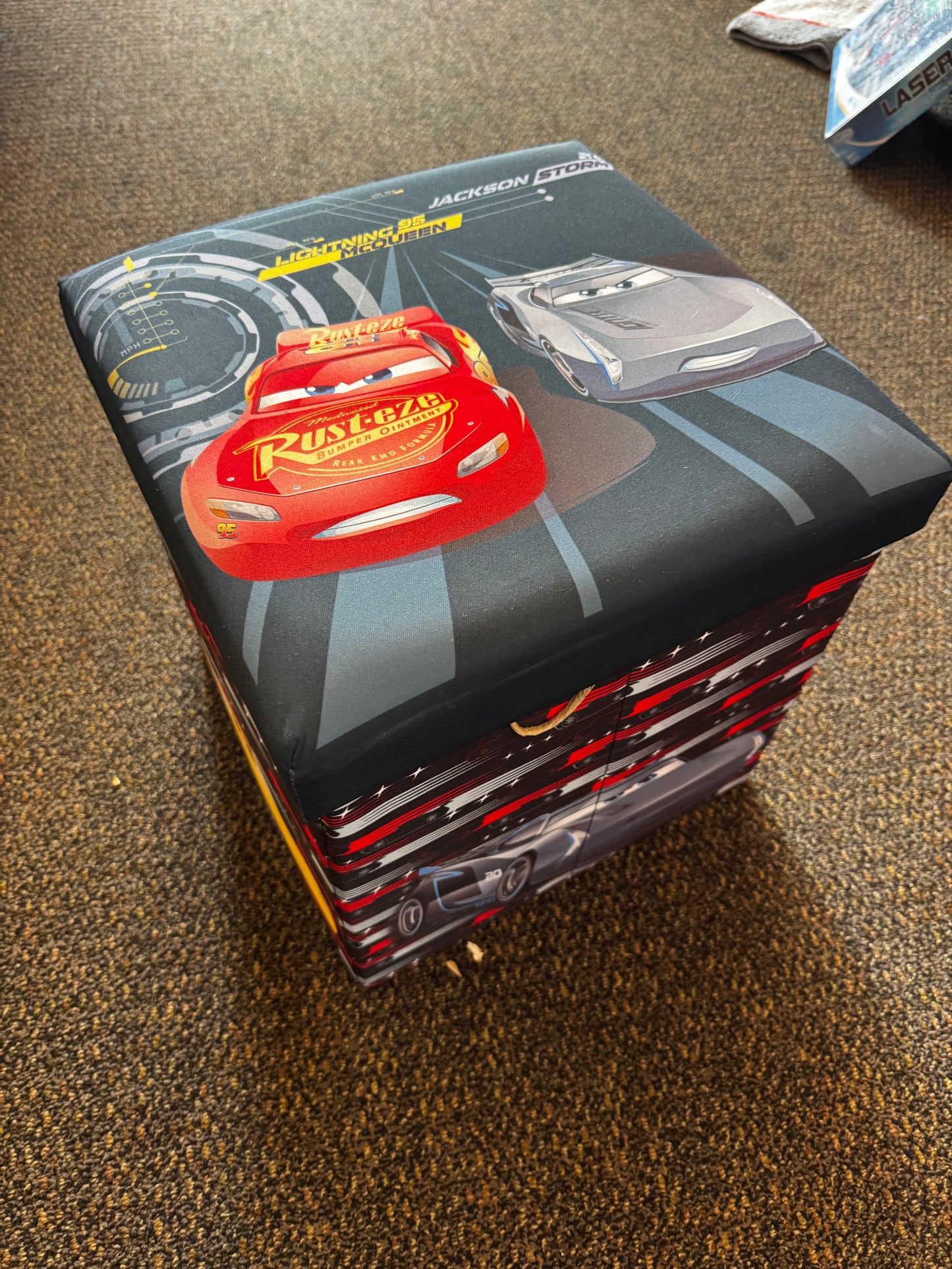 Pick up only Disney Pixar Cars Storage Ottoman