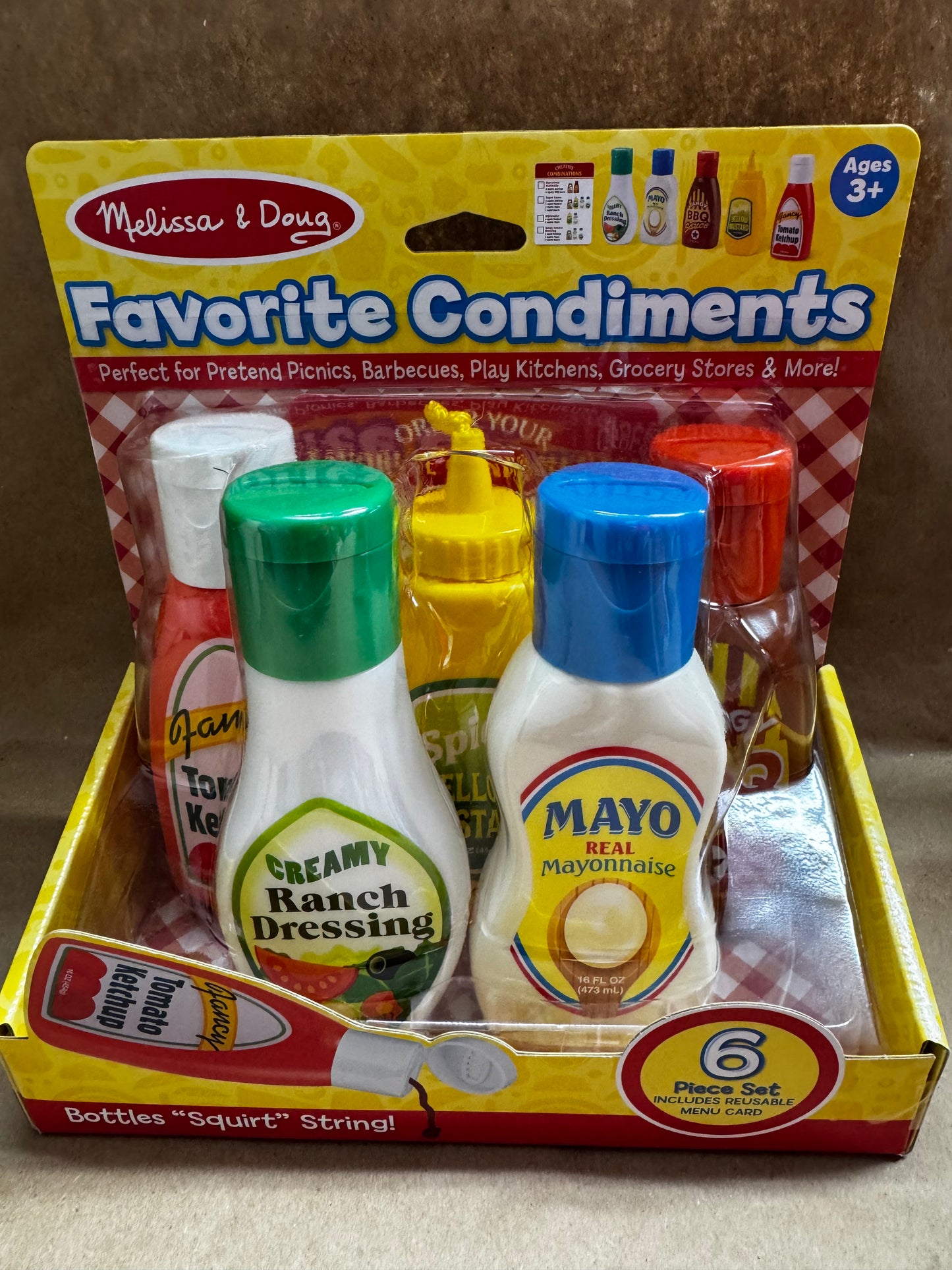 New Melissa & Doug Condiments set
