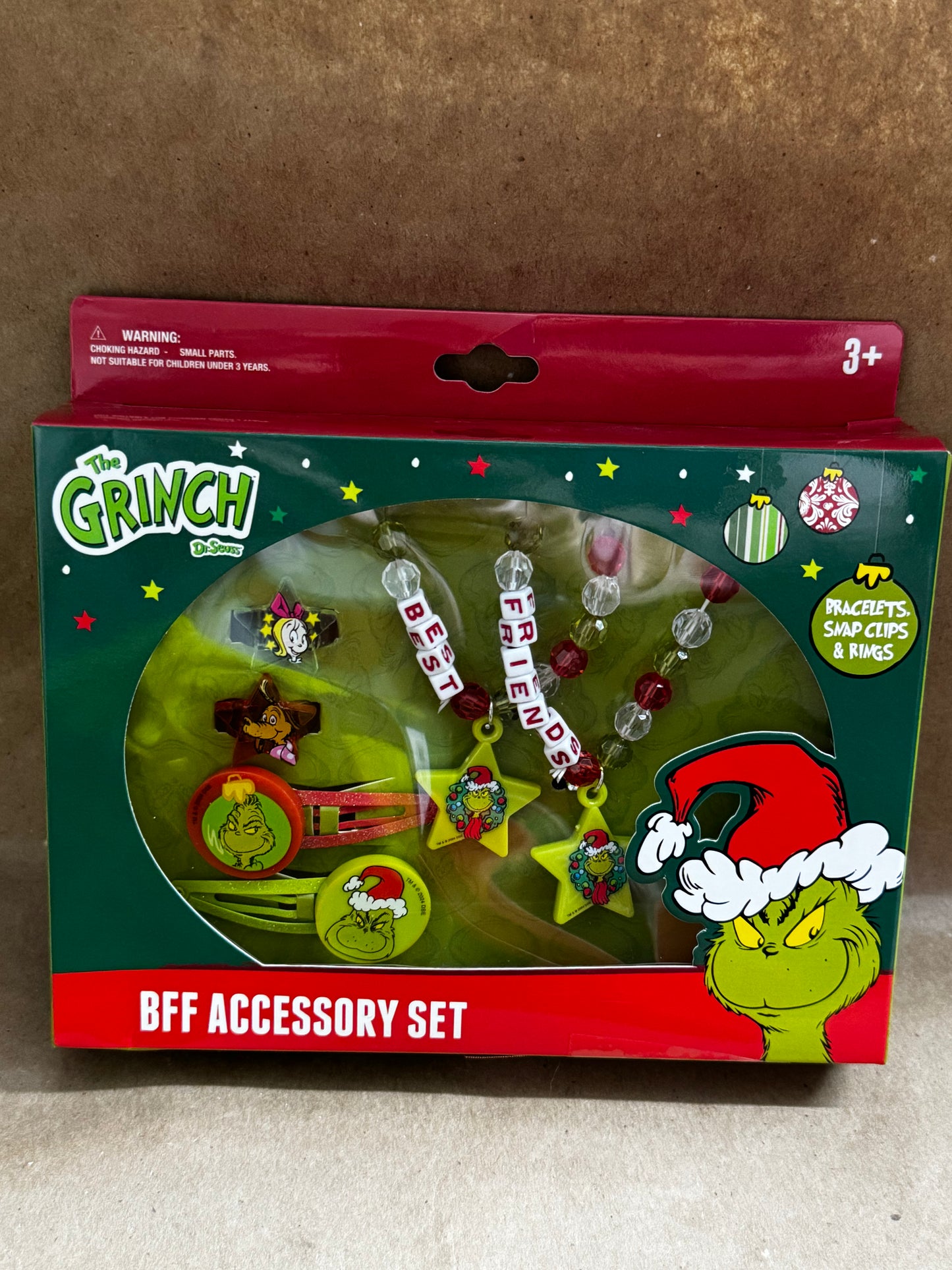 New Holiday Grinch BFF Accessory Set