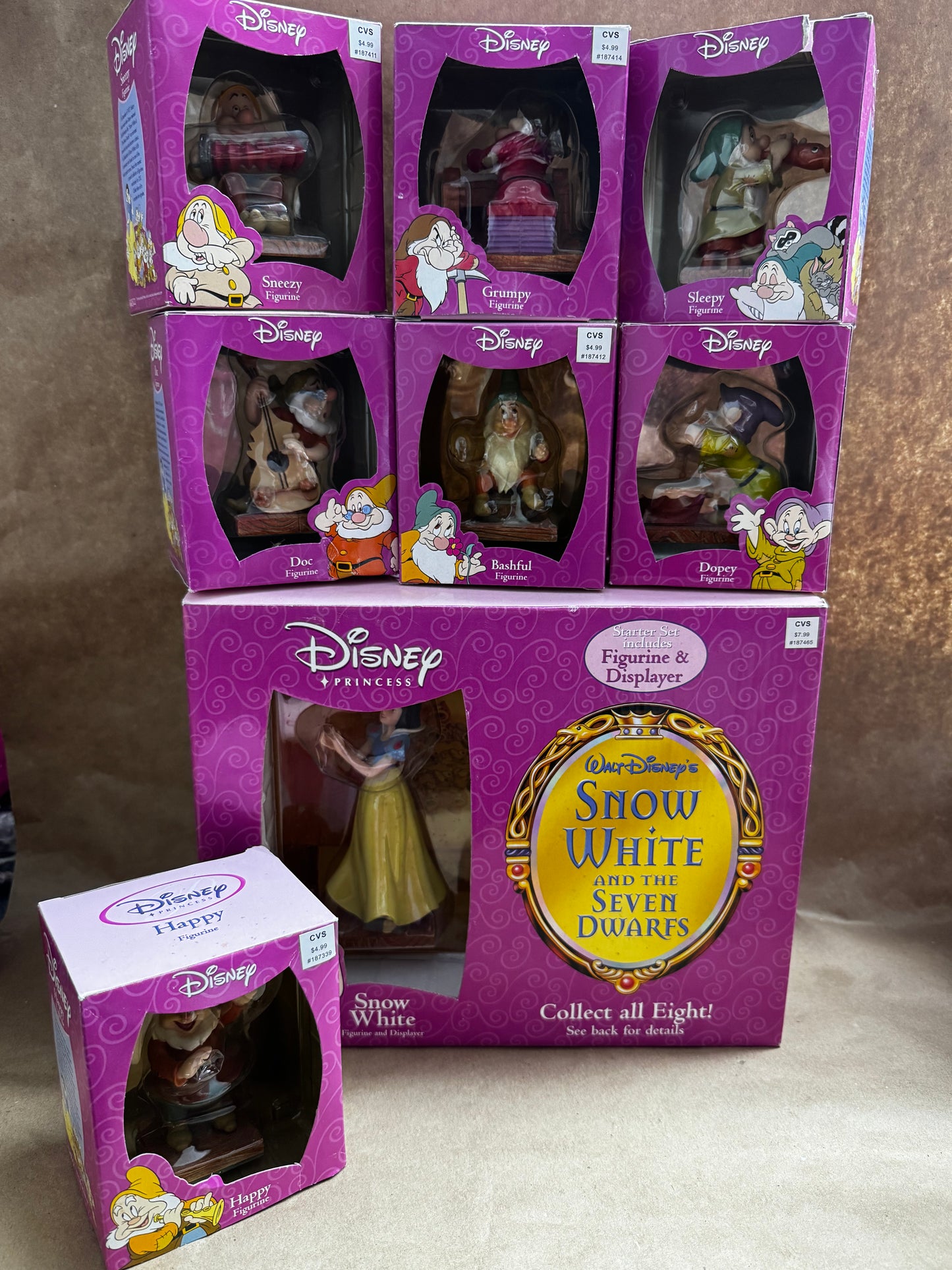 Vintage Disney SnowWhite and The Seven Dwarfs