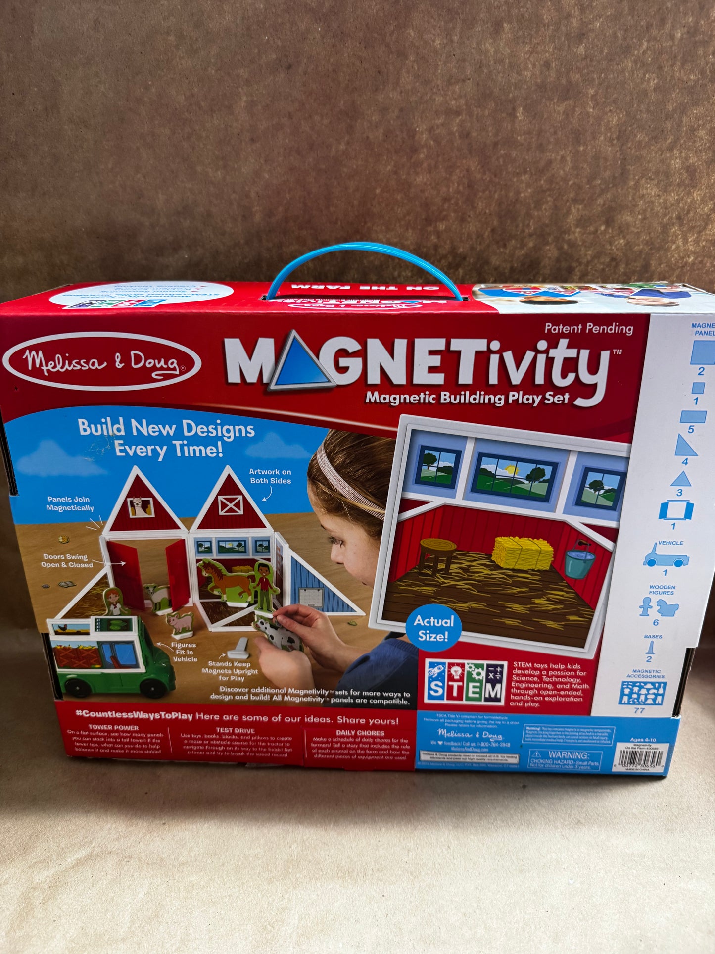 Melissa & Doug Magnetivity set (complete)