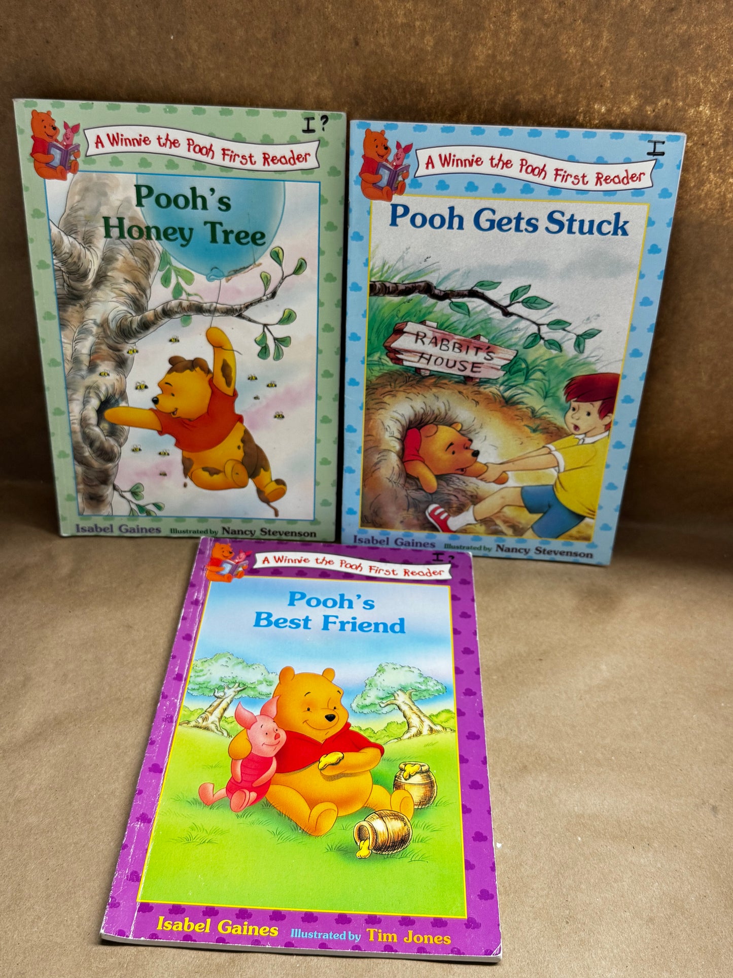 3 pc Set Winnie The Pooh first Readers
