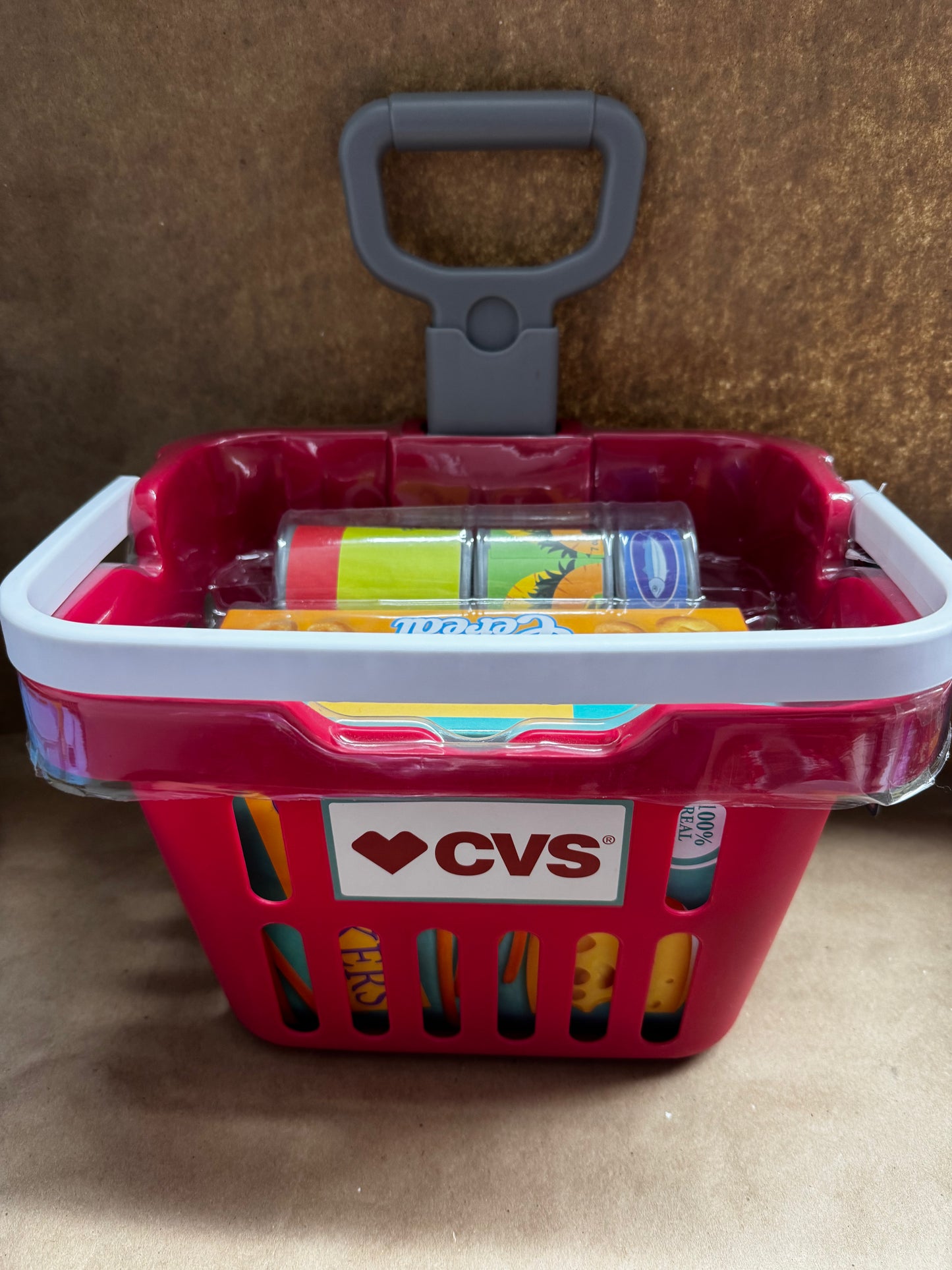 New CVS Shopping Basket With Food