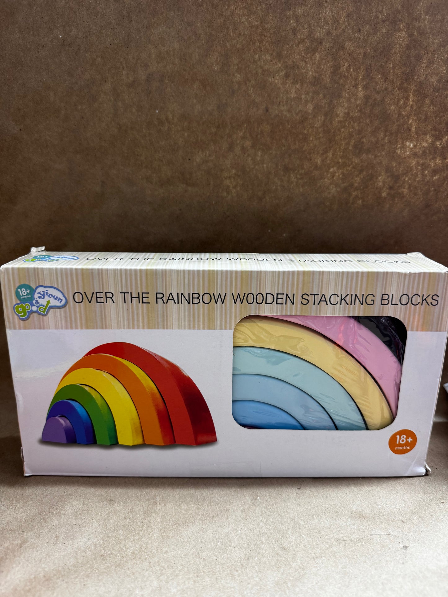 New Pastel Rainbow Stacker