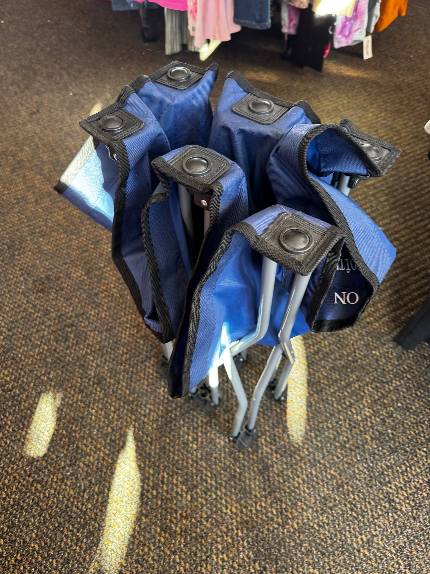 Regalo Blue Kids Portable Sleeping cot (Pick up only)