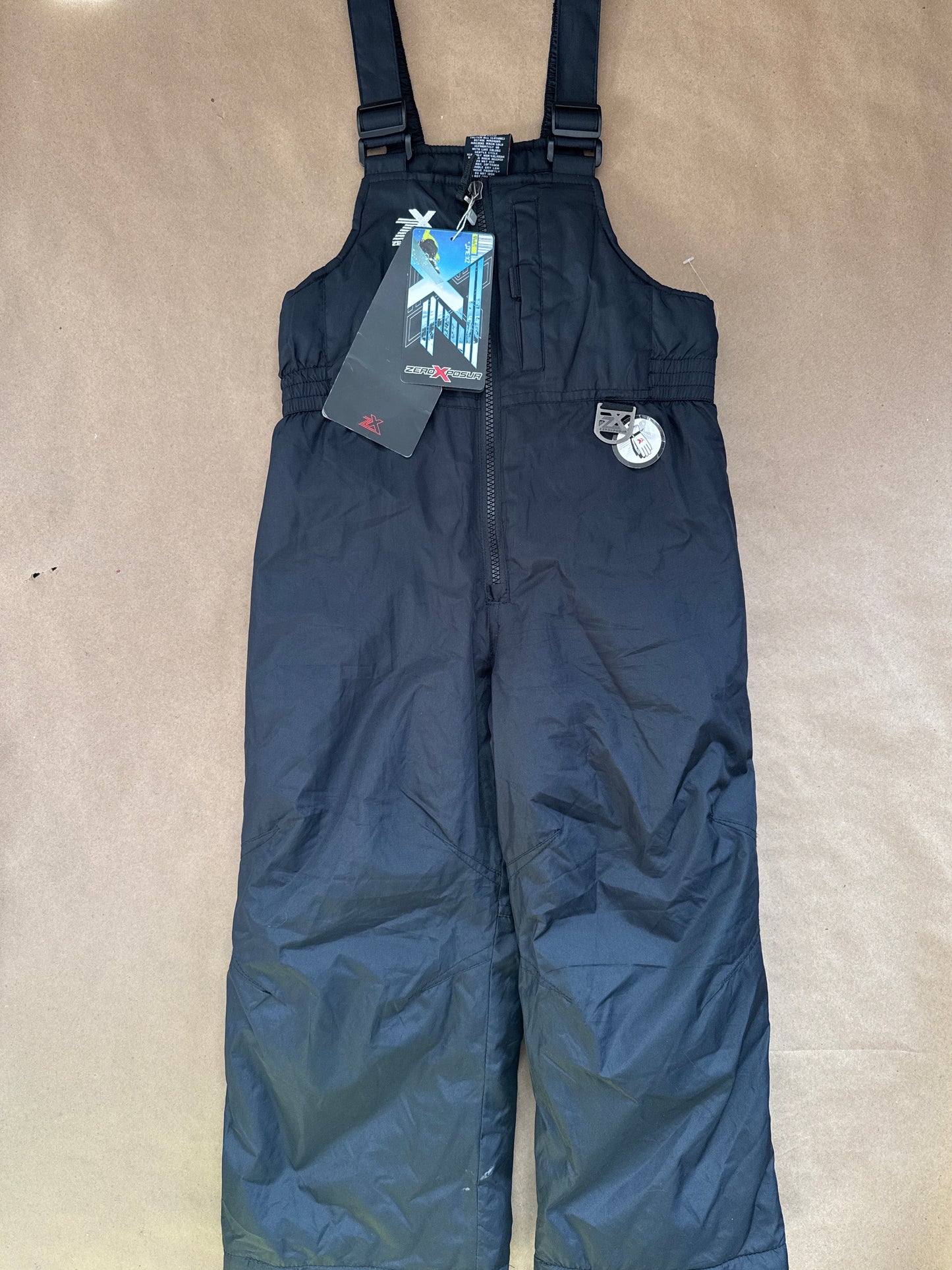 New 4T Zero Exposure Bib Snowpants