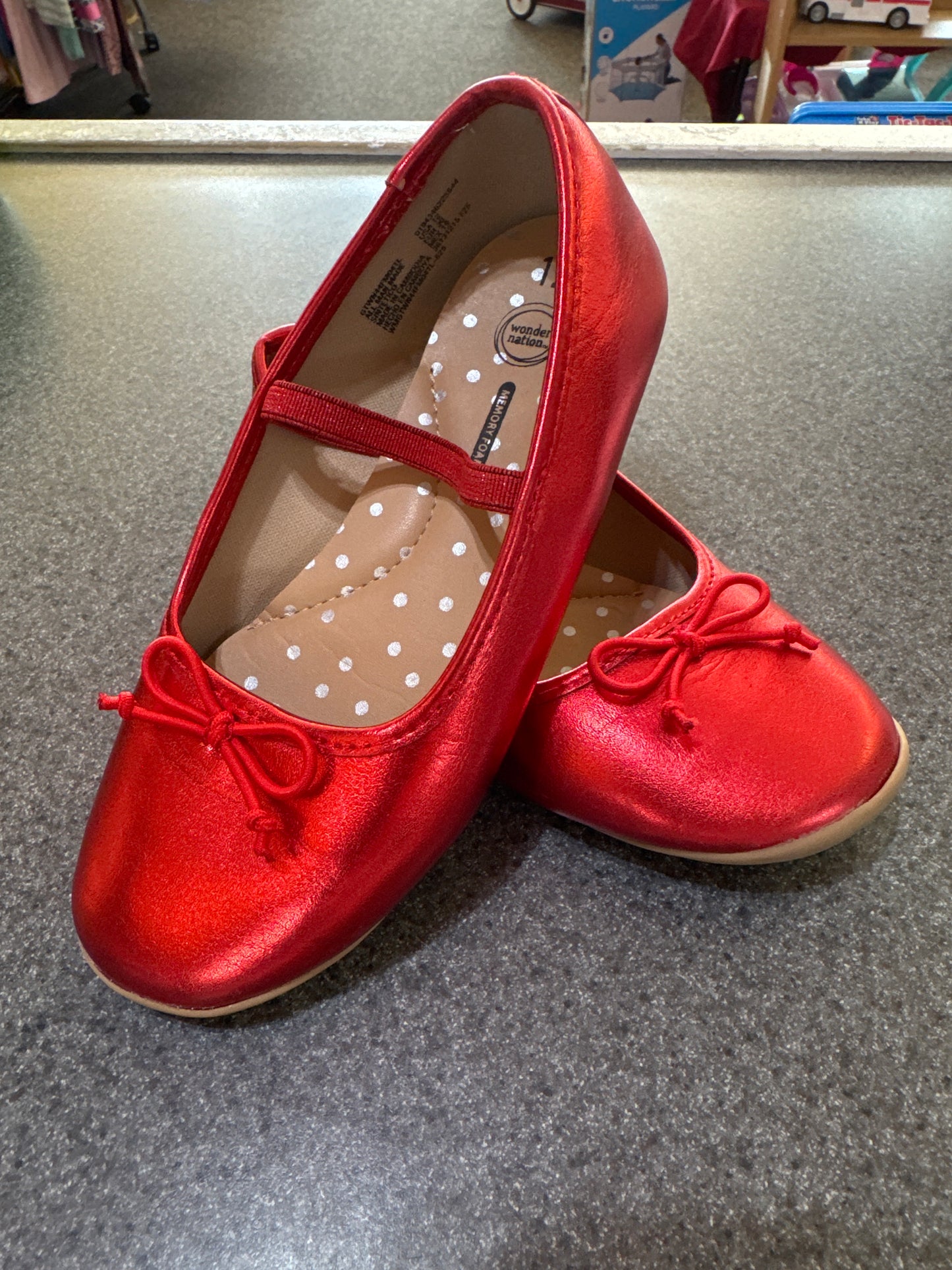 Size 12 Red slipper shoes/costume