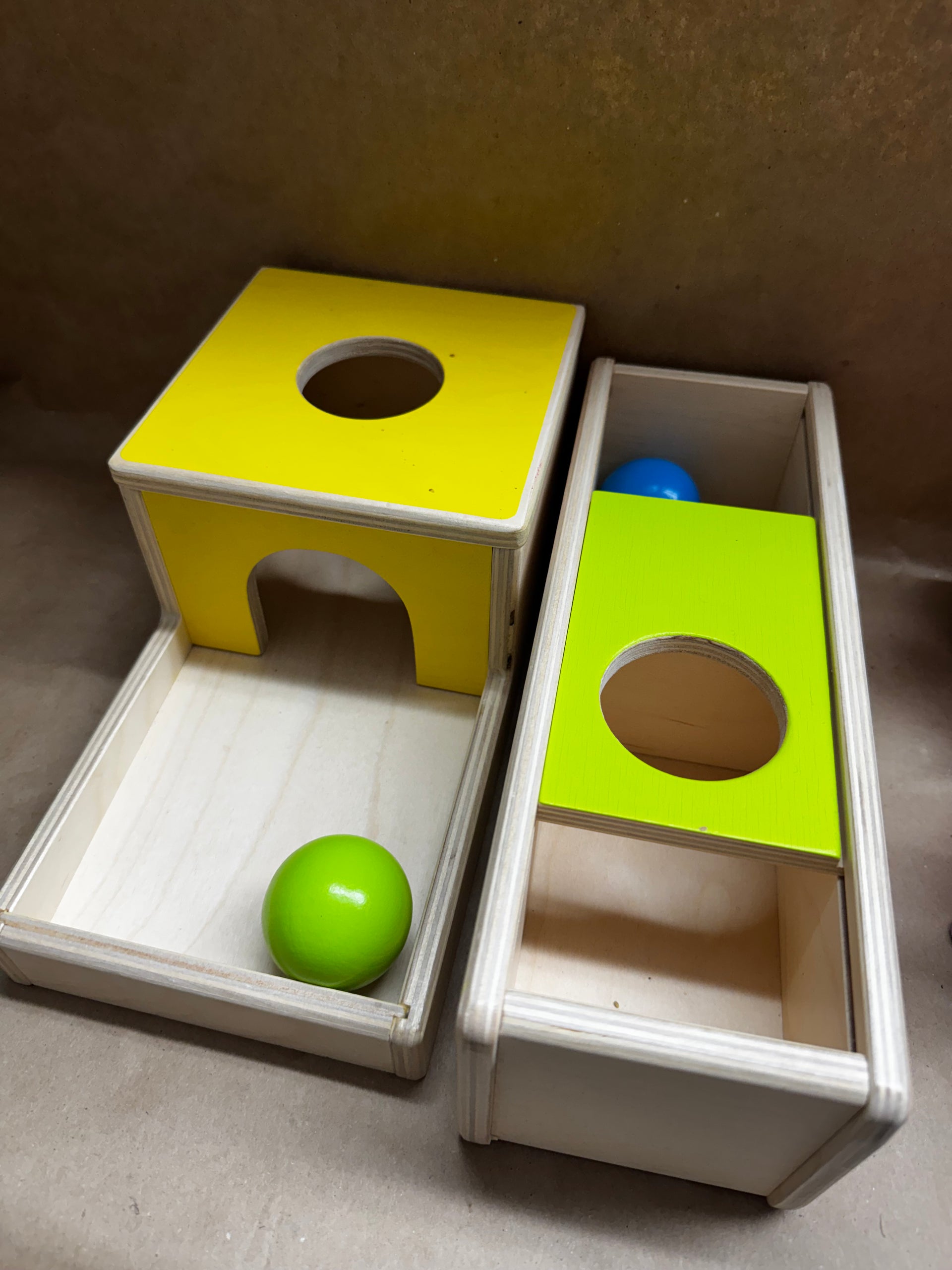 Set of 2  Lovevery Box Ball Drop