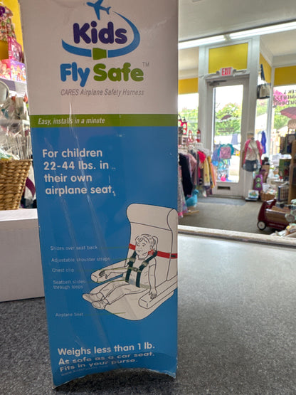 Kids Fly Safe CARES airplane safety harness