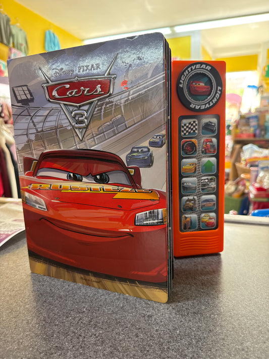Disney Pixar Cars 3 - 13-Button Sound Book published by PI Kids