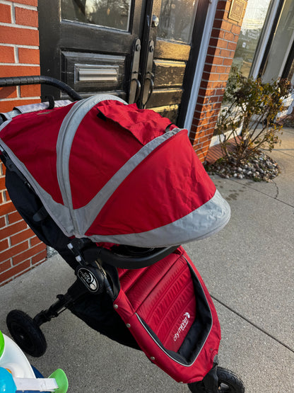 Baby Jogger Stroller City Mini (Red) W/accessories ( Pick up only)