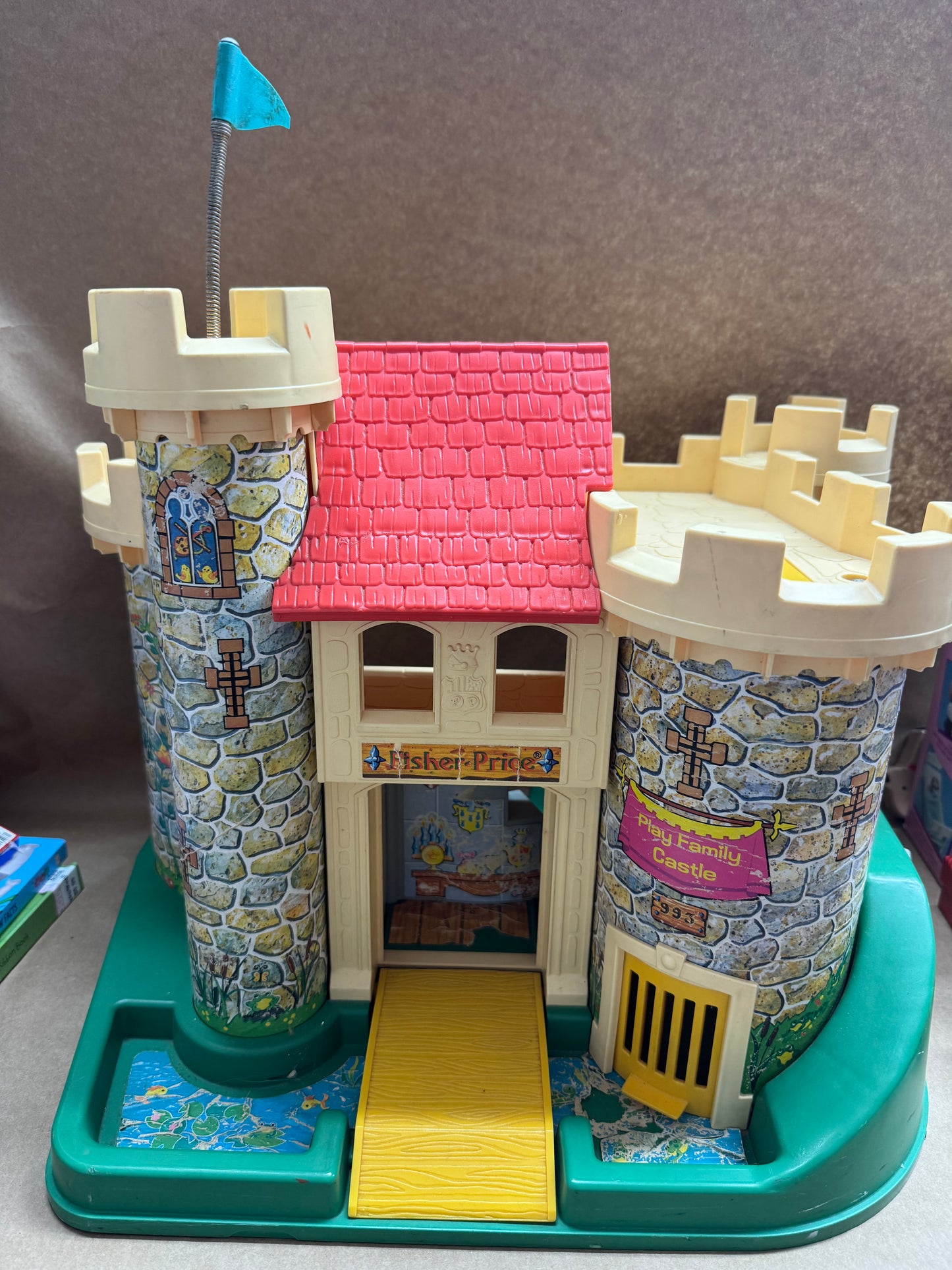 Vintage Fisher Price castle Playset
