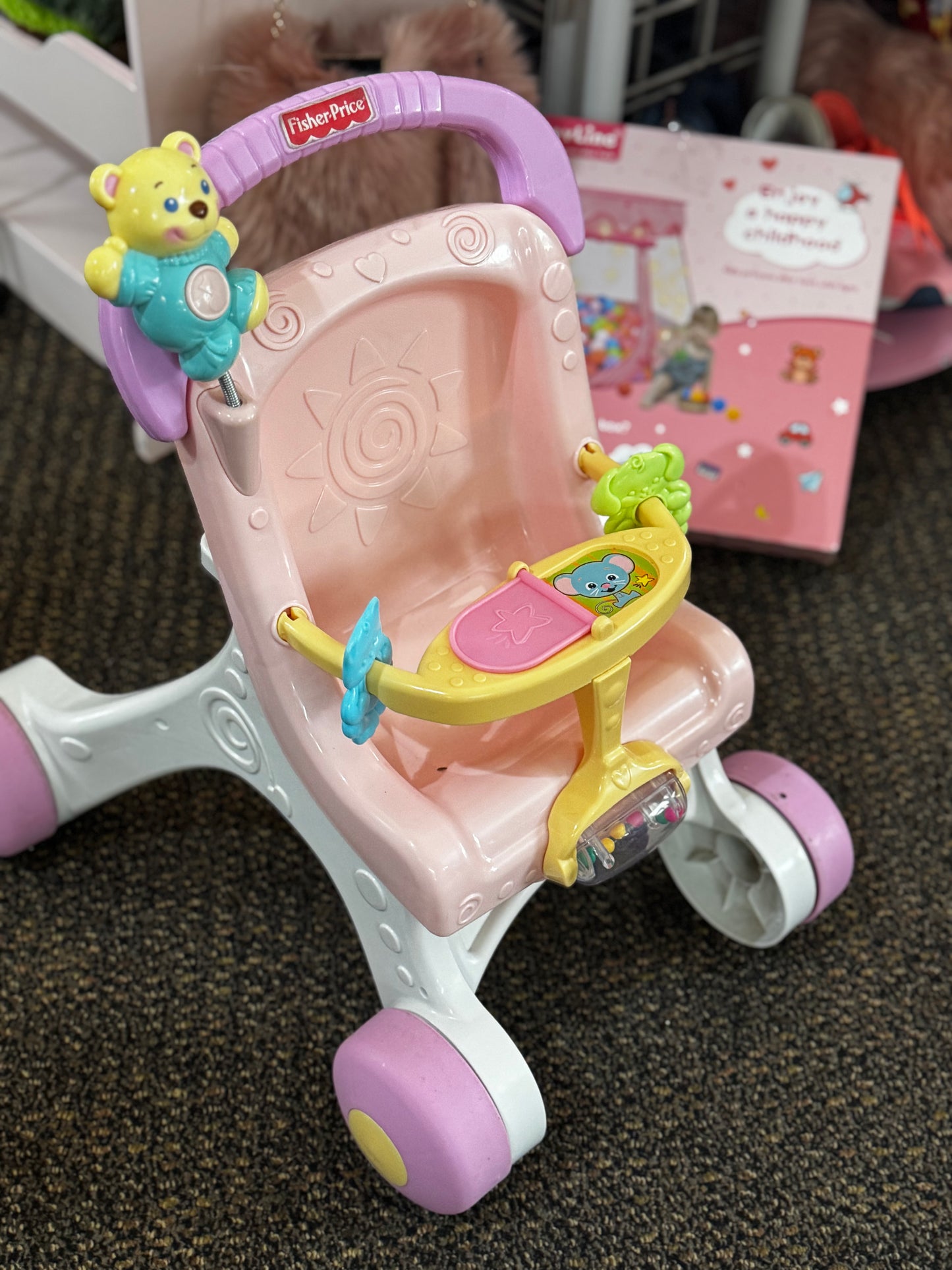 Pick Up Only~ Fisher-Price Brilliant Basics Stroll-Along Walker