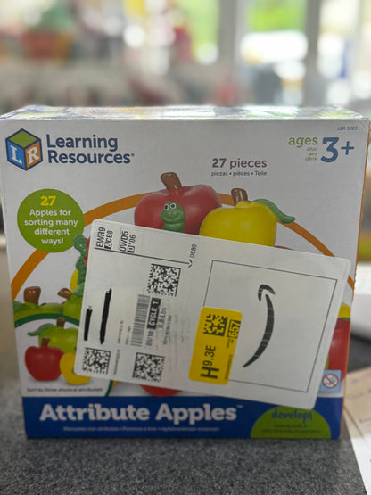 Learning Resources Attribute Apples Sorting skills