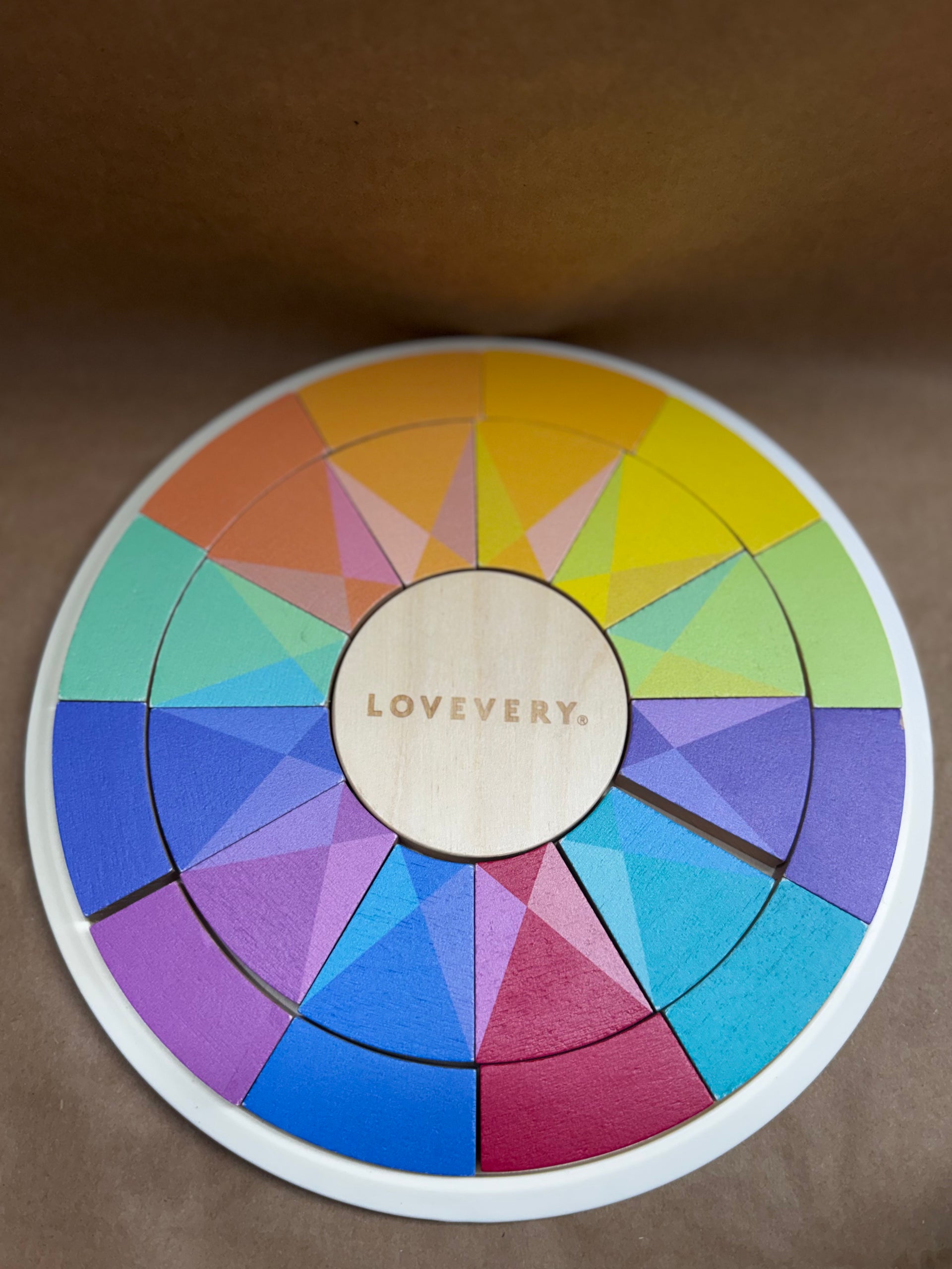 Lovevery Color Theory Puzzle.