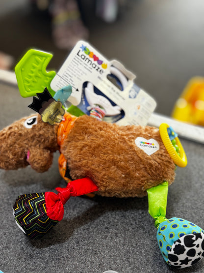 New Lamaze Mortimer The Moose baby toy
