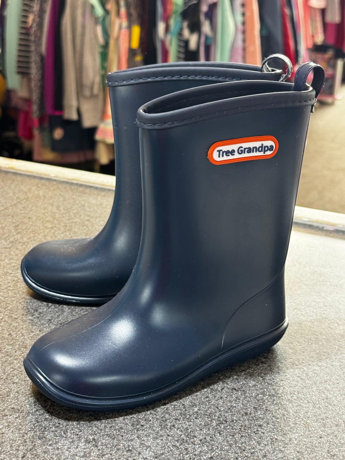 New Tree Grandpa Tall Rain Boots Size 18.0