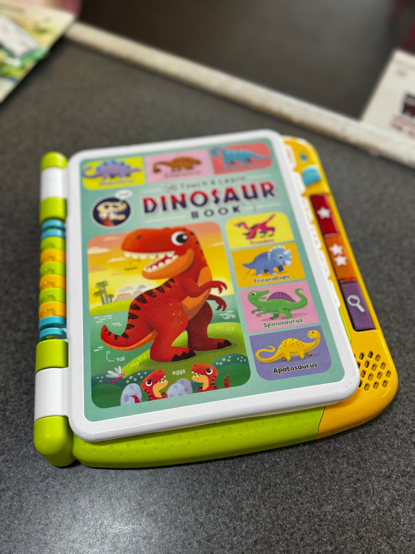 Leap Frog Touch & Learn Dinosaur Book